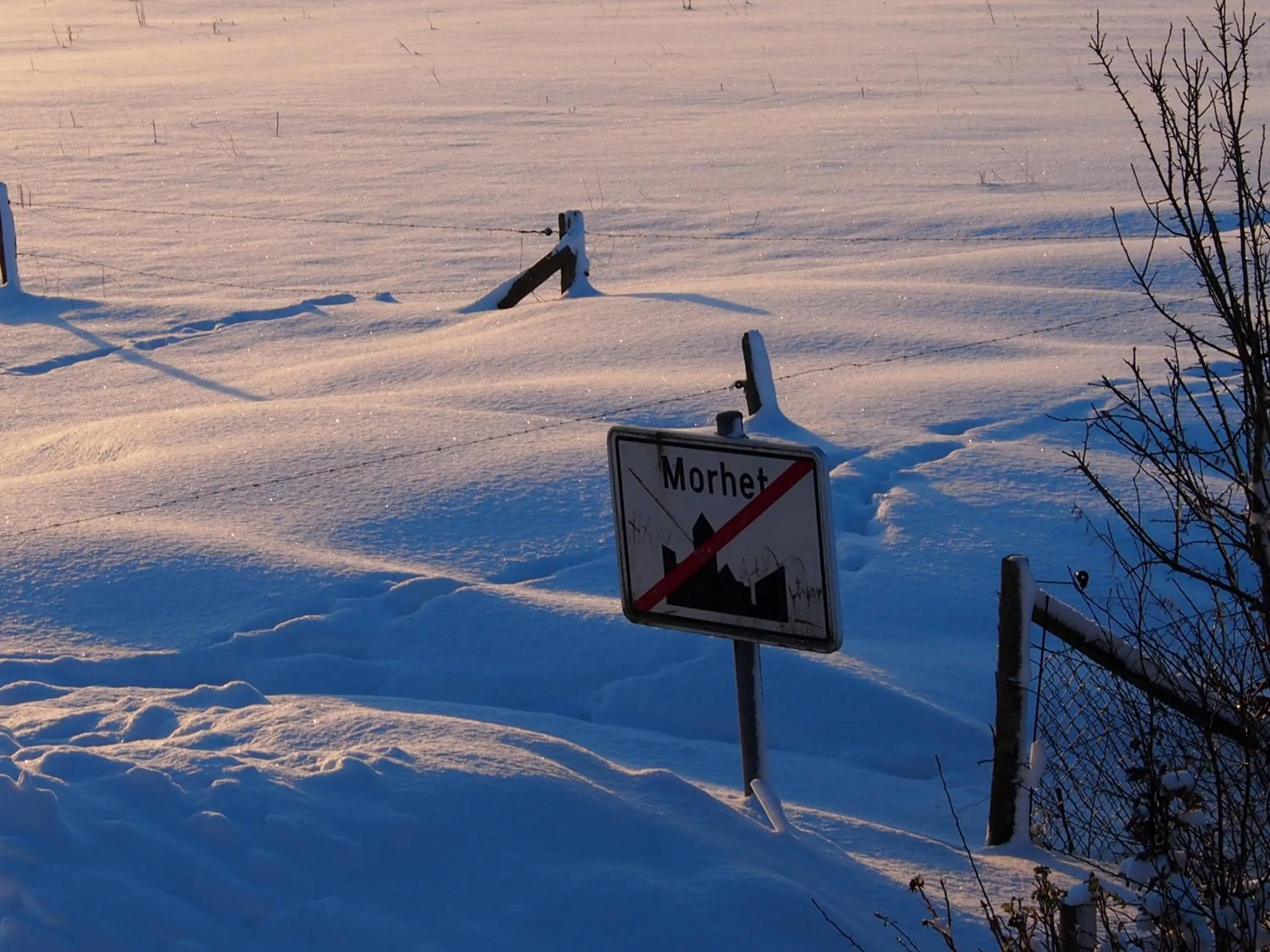 Winter in B&B La Chabetaine