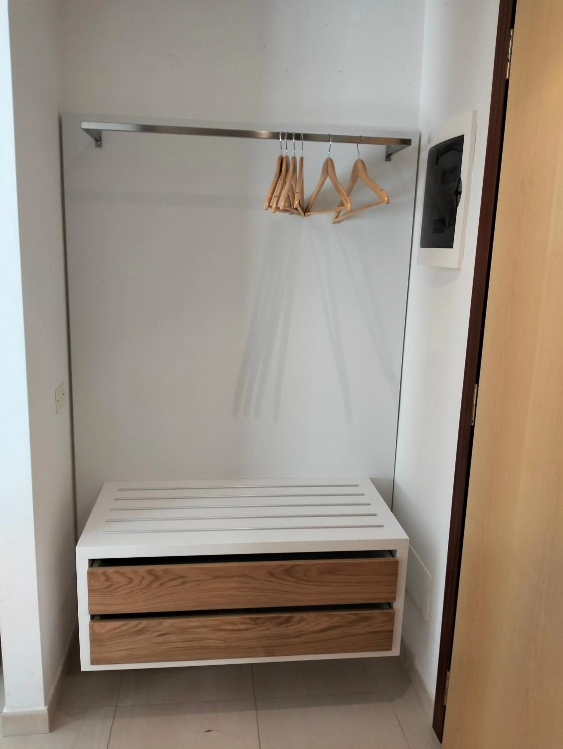 wardrobe in Hotel Riviera
