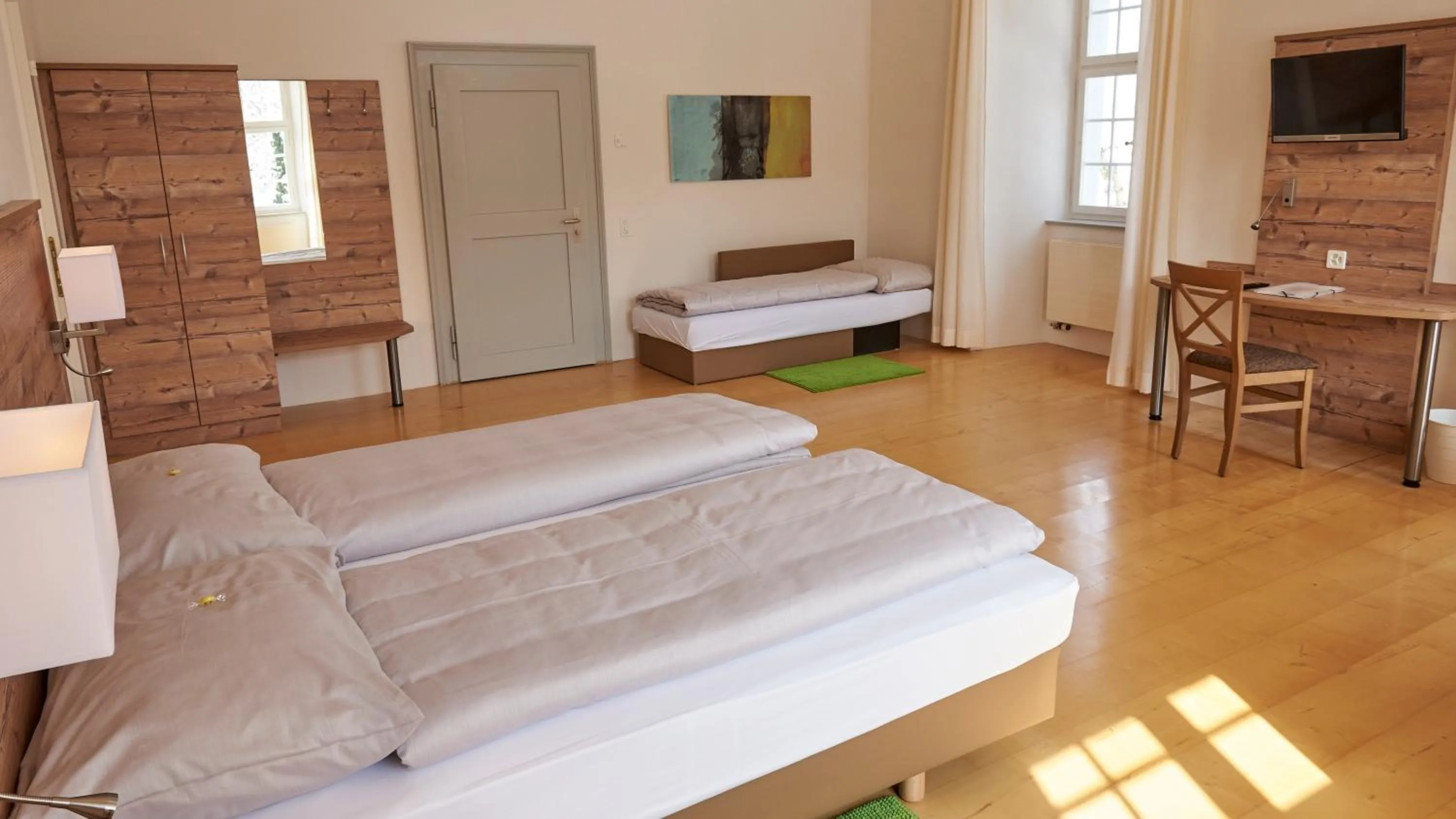 Photo of the whole room, Bed in Klosterhotel Kreuz