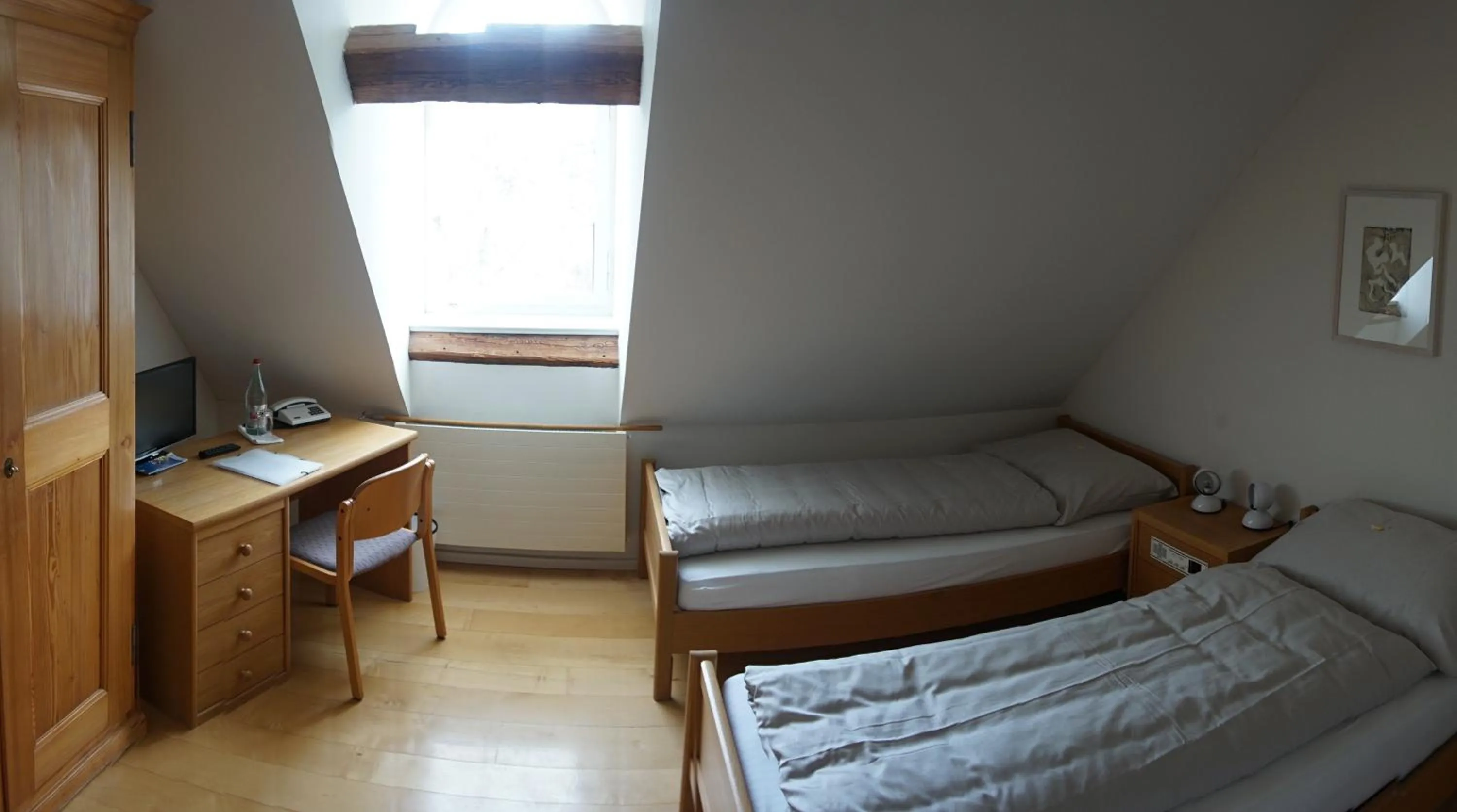 Photo of the whole room, Bed in Klosterhotel Kreuz