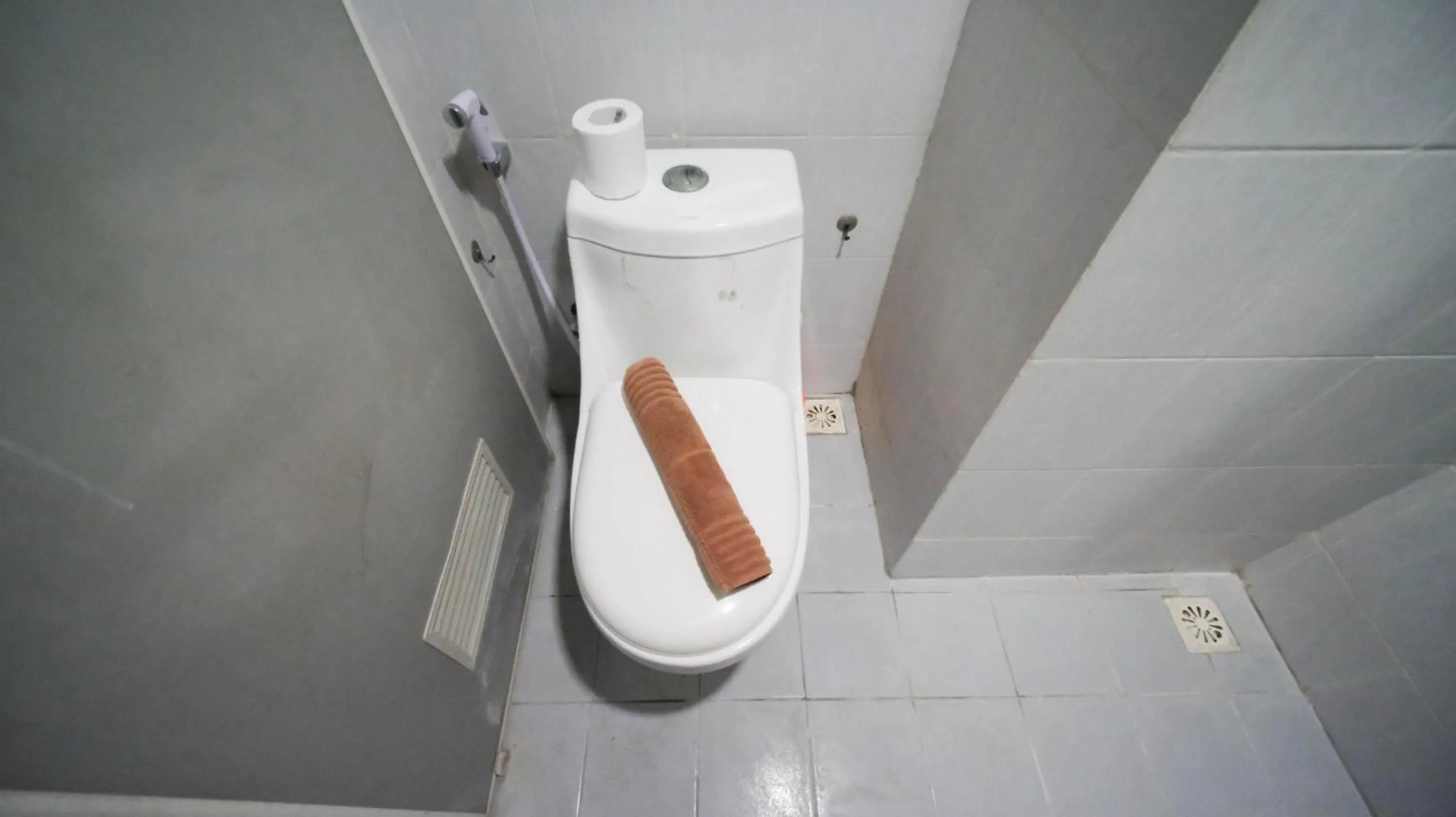 Bathroom in Homey and Comfy 2BR at Dian Regency Apartment By Travelio