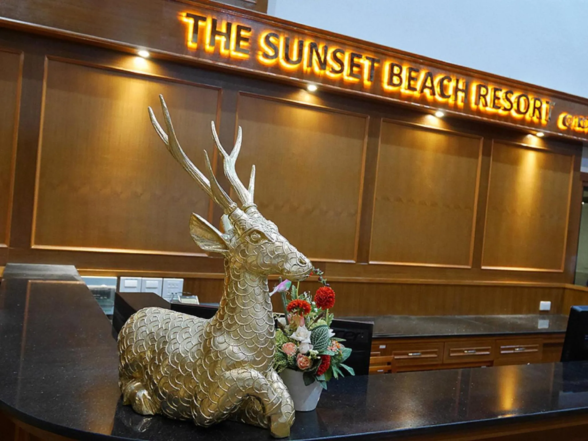 Lobby or reception in The Sunset Beach Resort - Koh Kho Khao