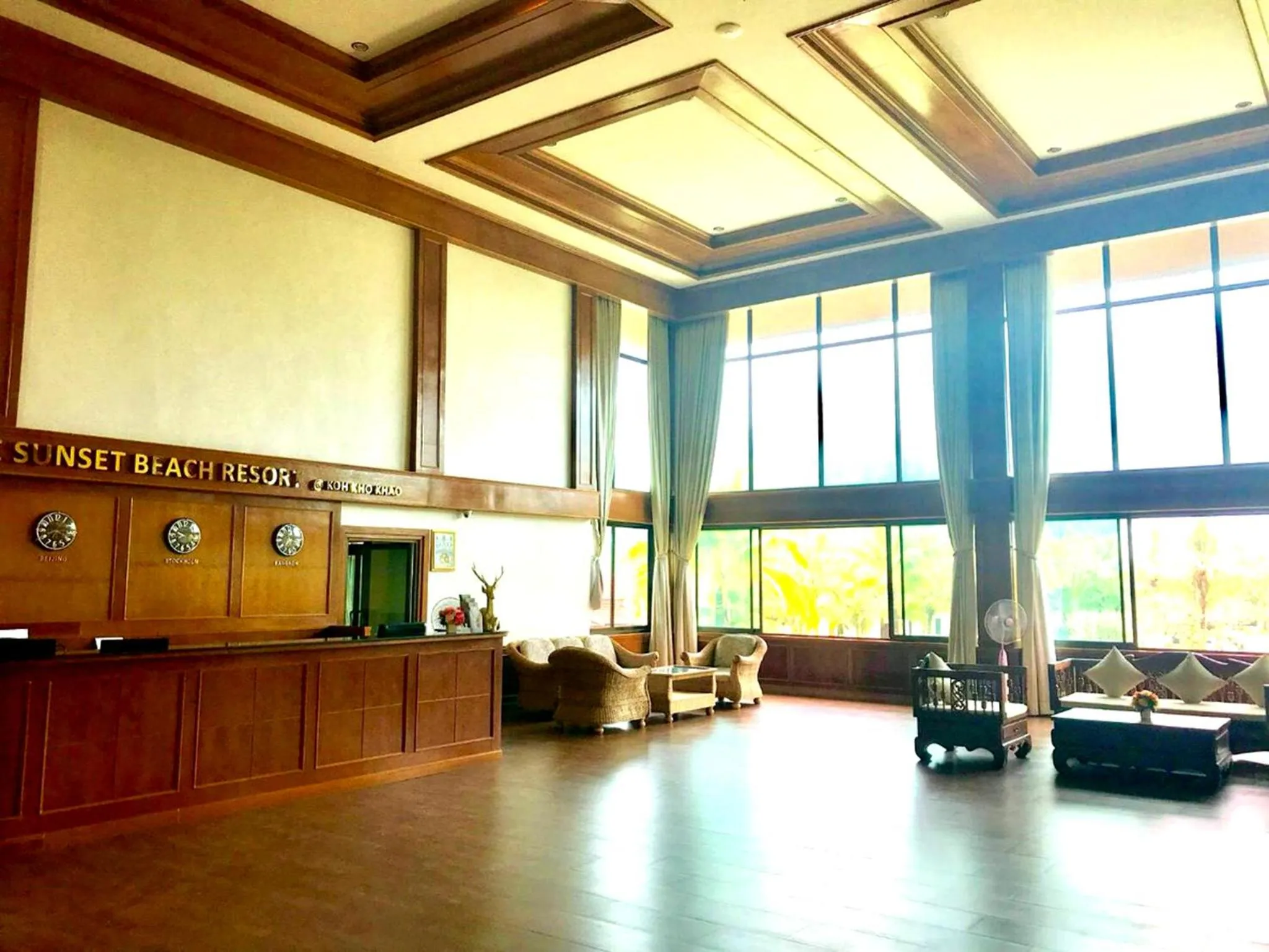 Lobby or reception in The Sunset Beach Resort - Koh Kho Khao