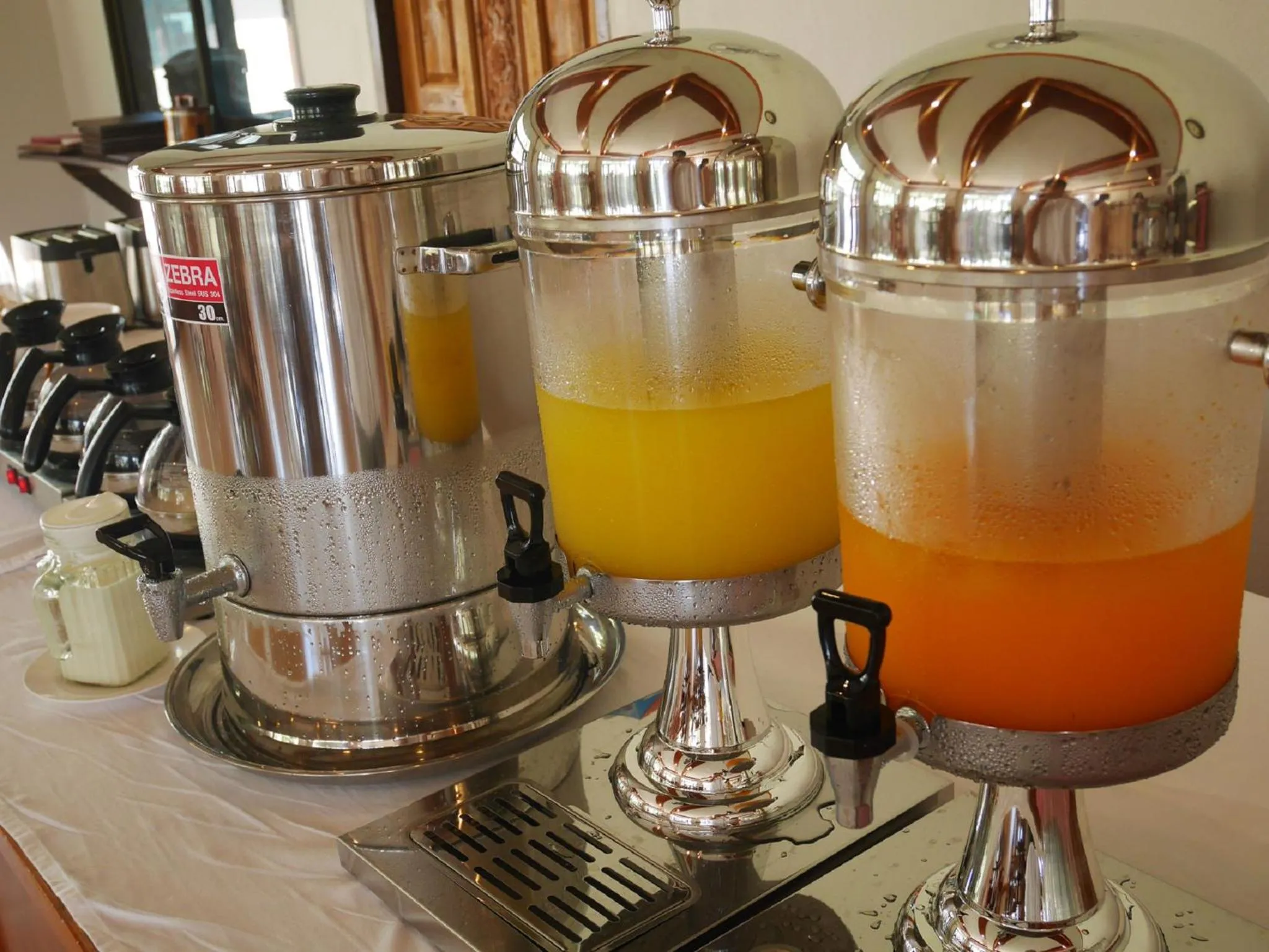 American breakfast in The Sunset Beach Resort - Koh Kho Khao