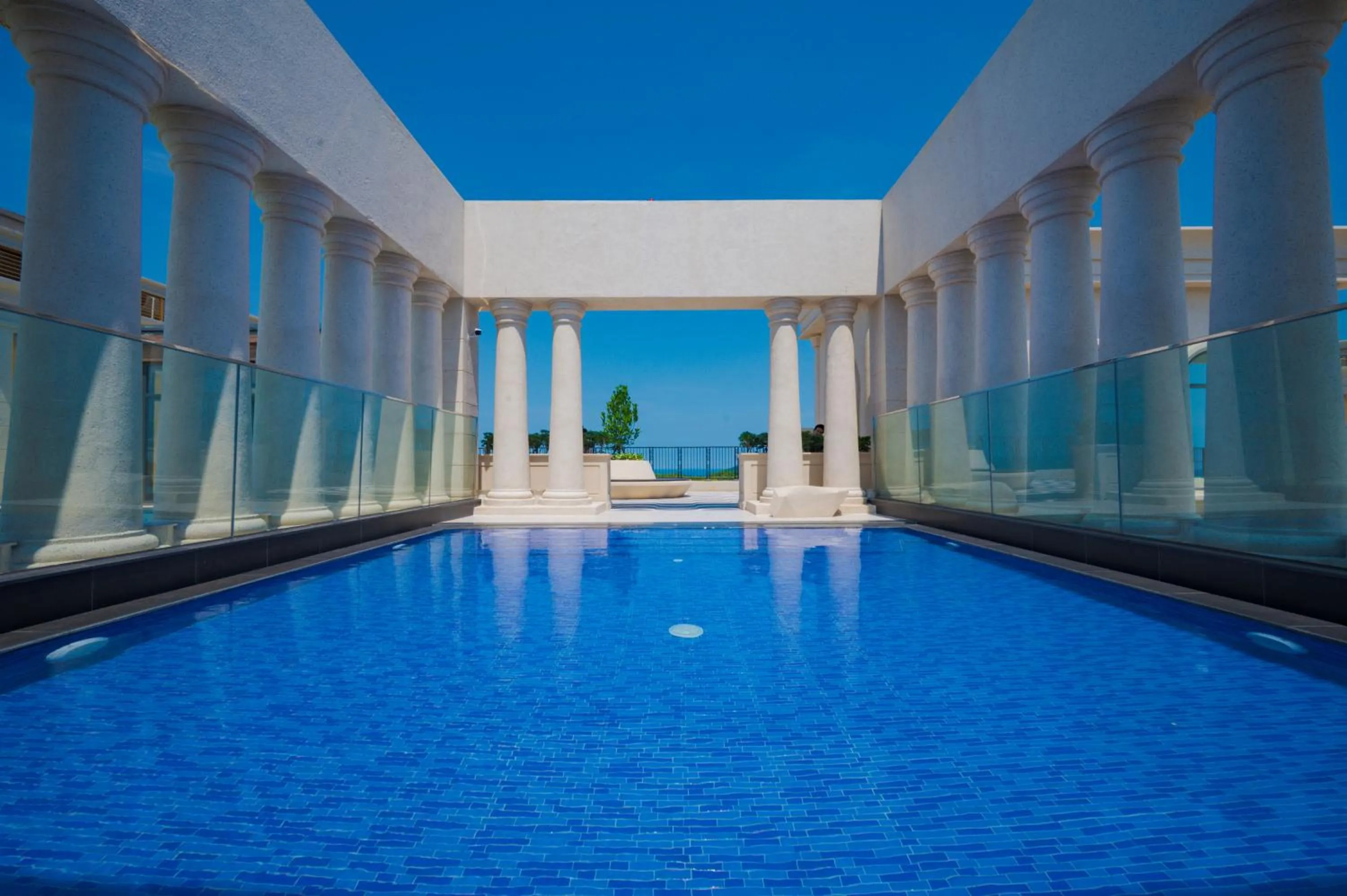 Swimming pool in Elyday Apartment Hillside Phu Quoc - Sea & Firework view