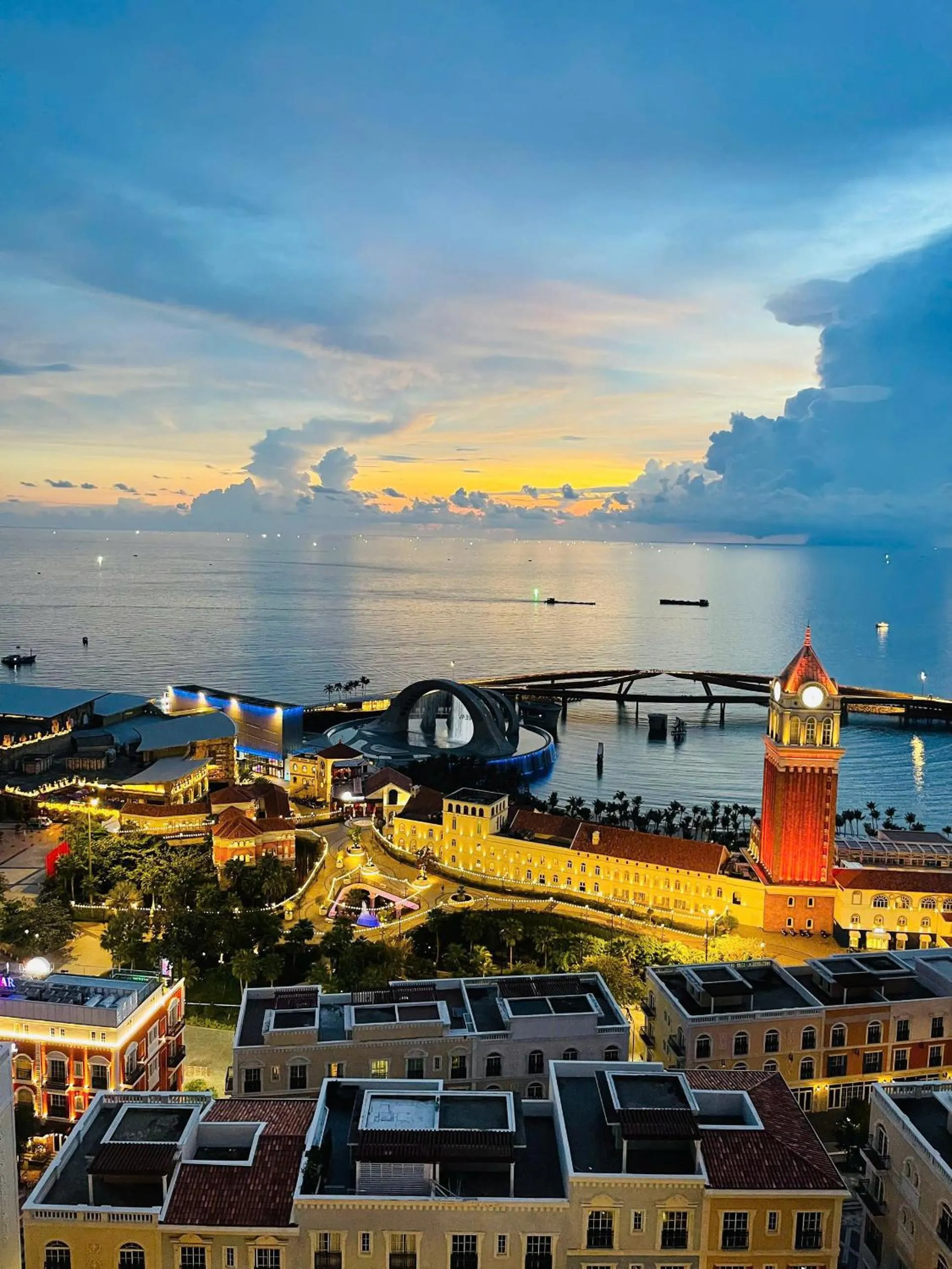 Sea view in Elyday Apartment Hillside Phu Quoc - Sea & Firework view