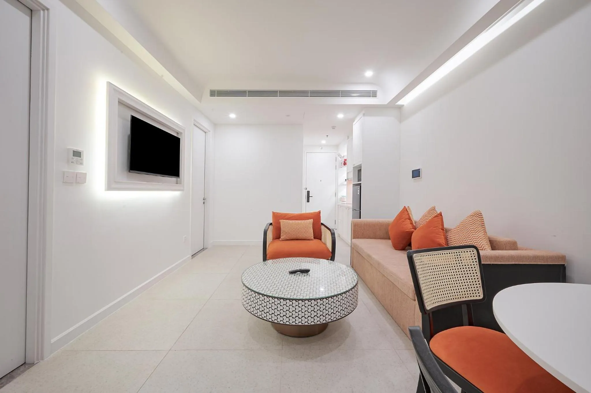 Living room in Elyday Apartment Hillside Phu Quoc - Sea & Firework view