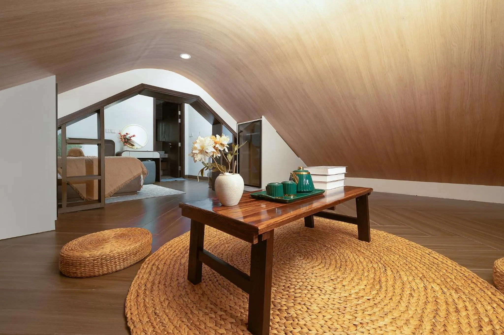 Seating area in Elyday Apartment Hillside Phu Quoc - Sea & Firework view