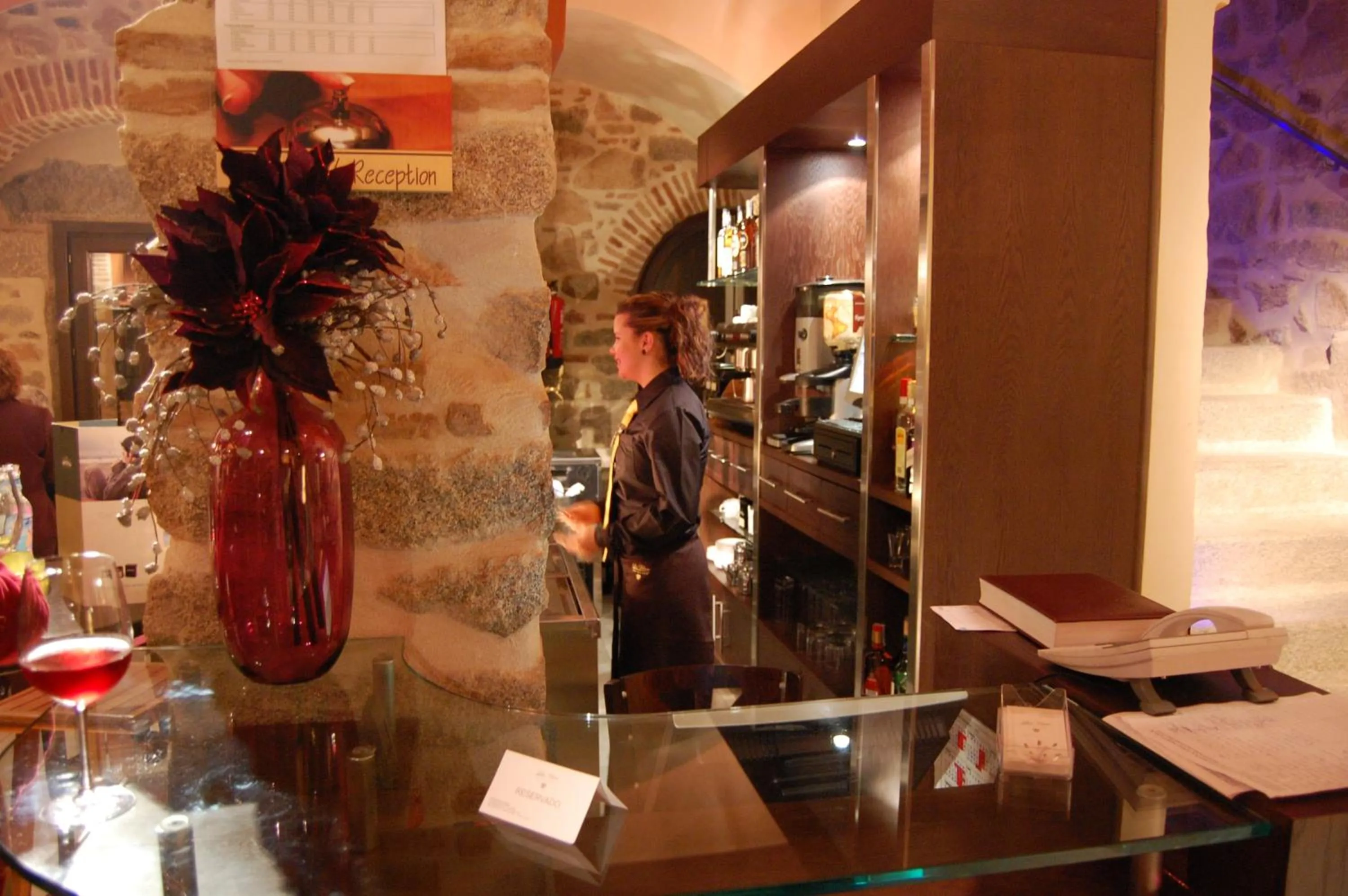 Lobby or reception in Hotel Los Usías