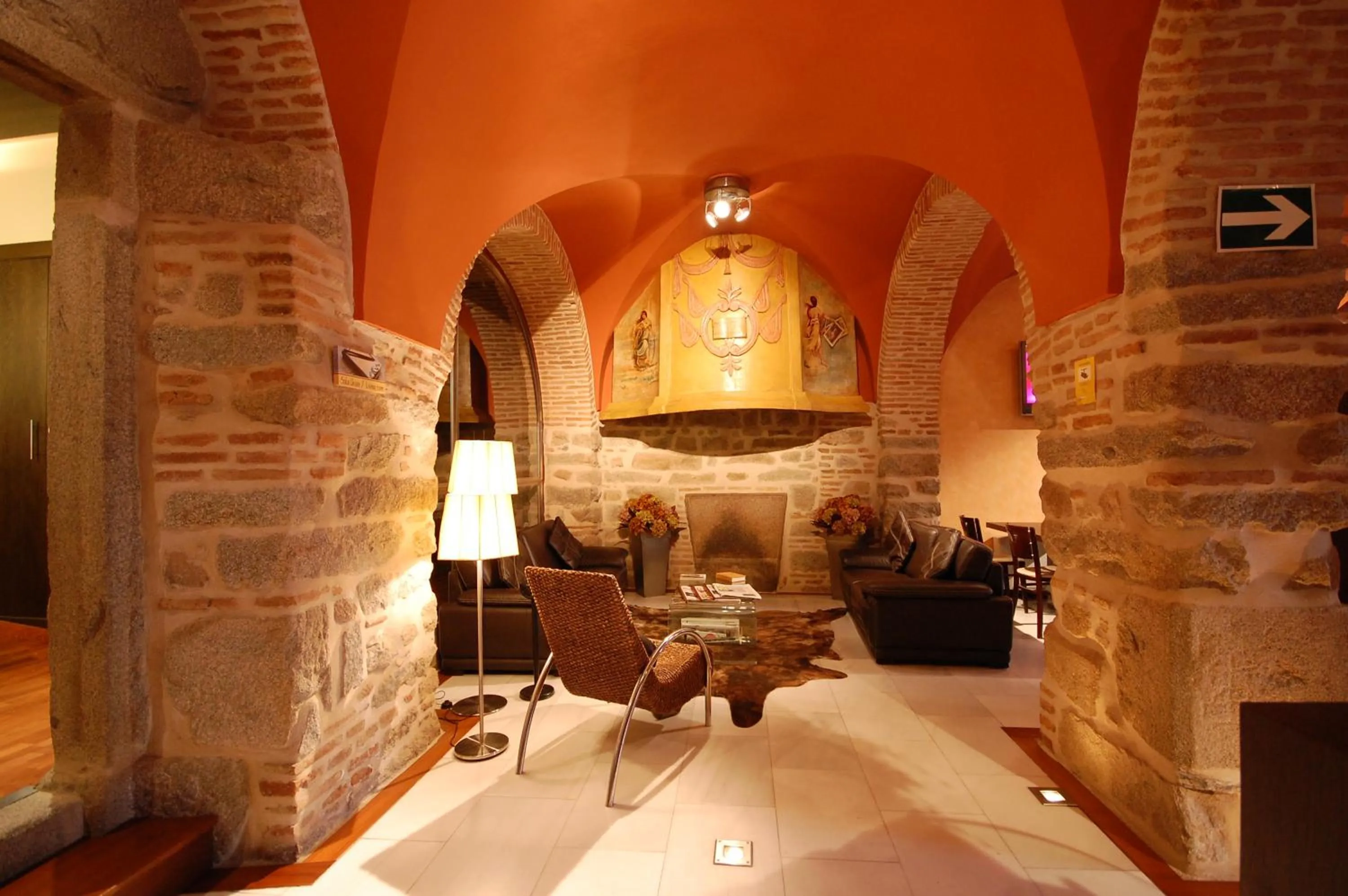 Communal lounge/ TV room in Hotel Los Usías