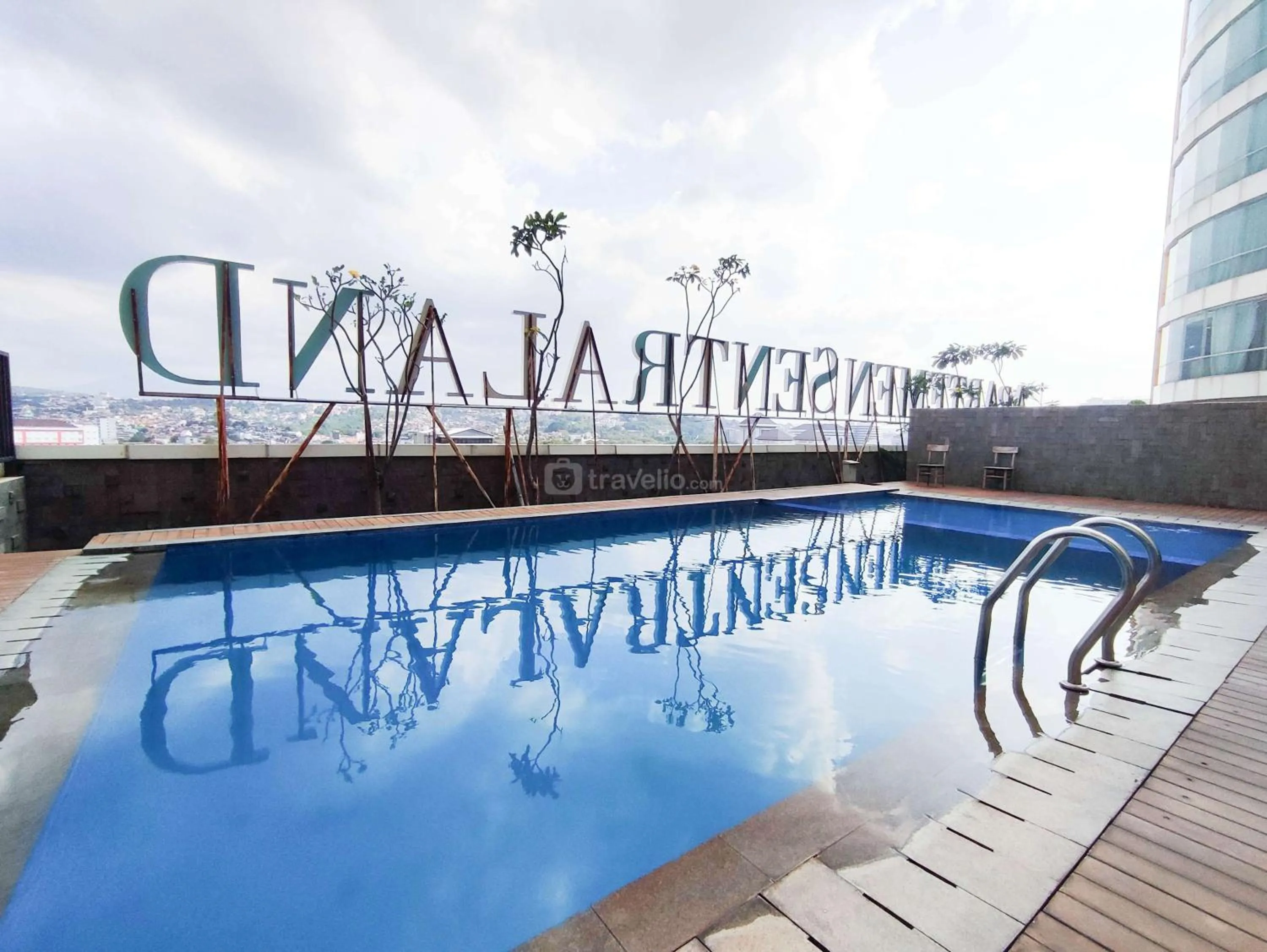 Property building in Homey and Strategic Studio (No Kitchen) at Sentraland Semarang Apartment By Travelio