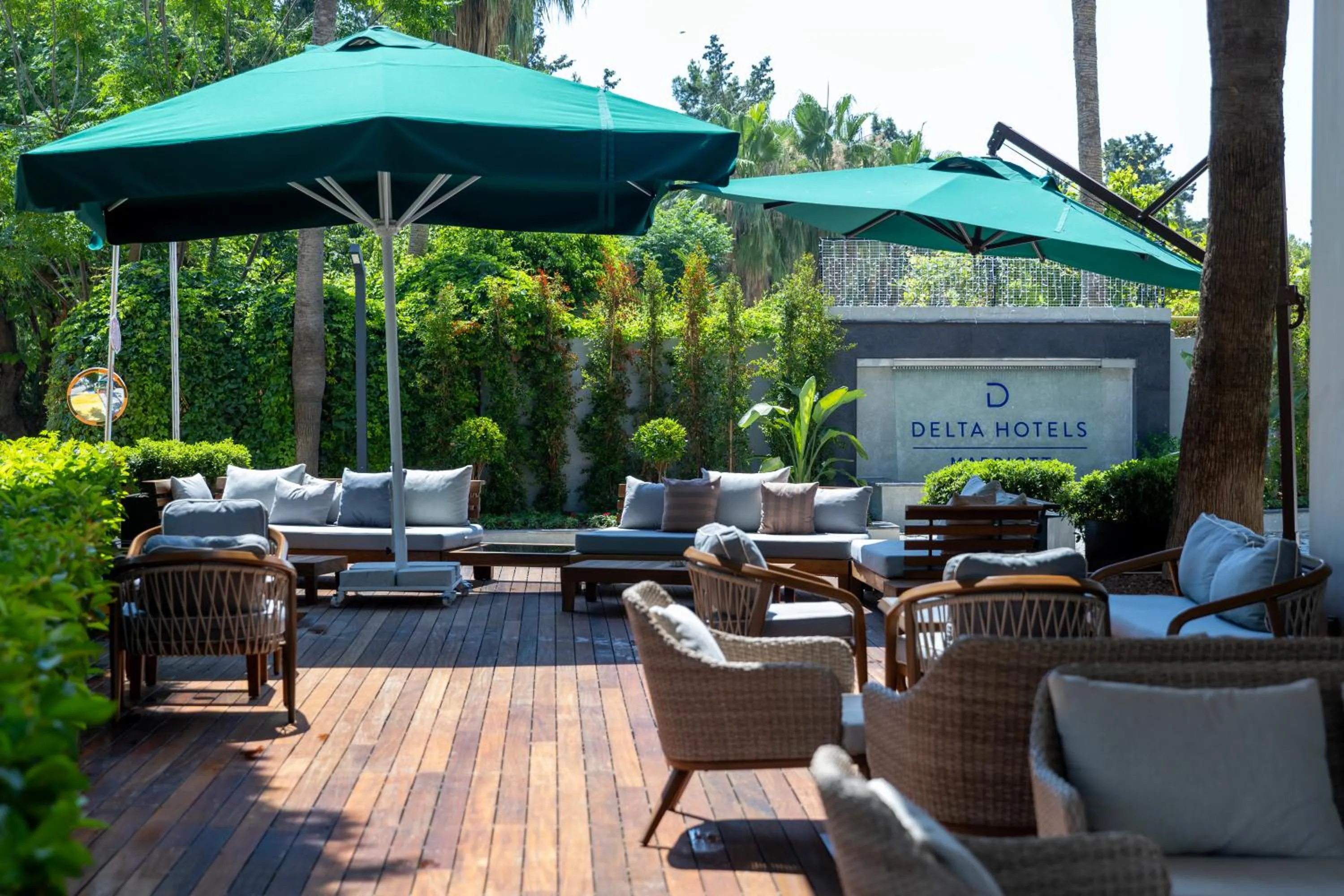 Patio in Delta Hotels by Marriott Antalya Lara - Adult Only 18 Plus