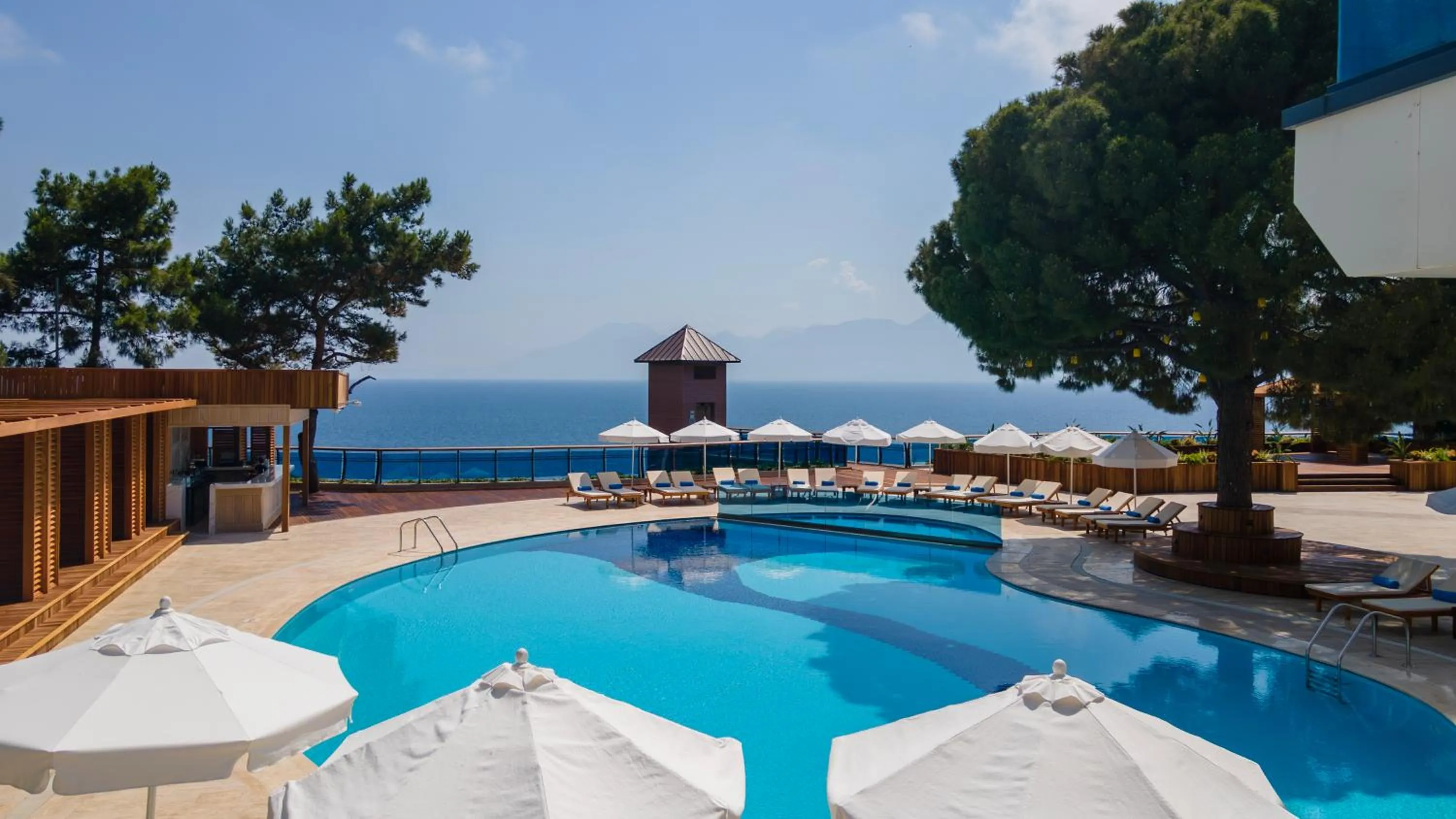 Pool view in Delta Hotels by Marriott Antalya Lara - Adult Only 18 Plus
