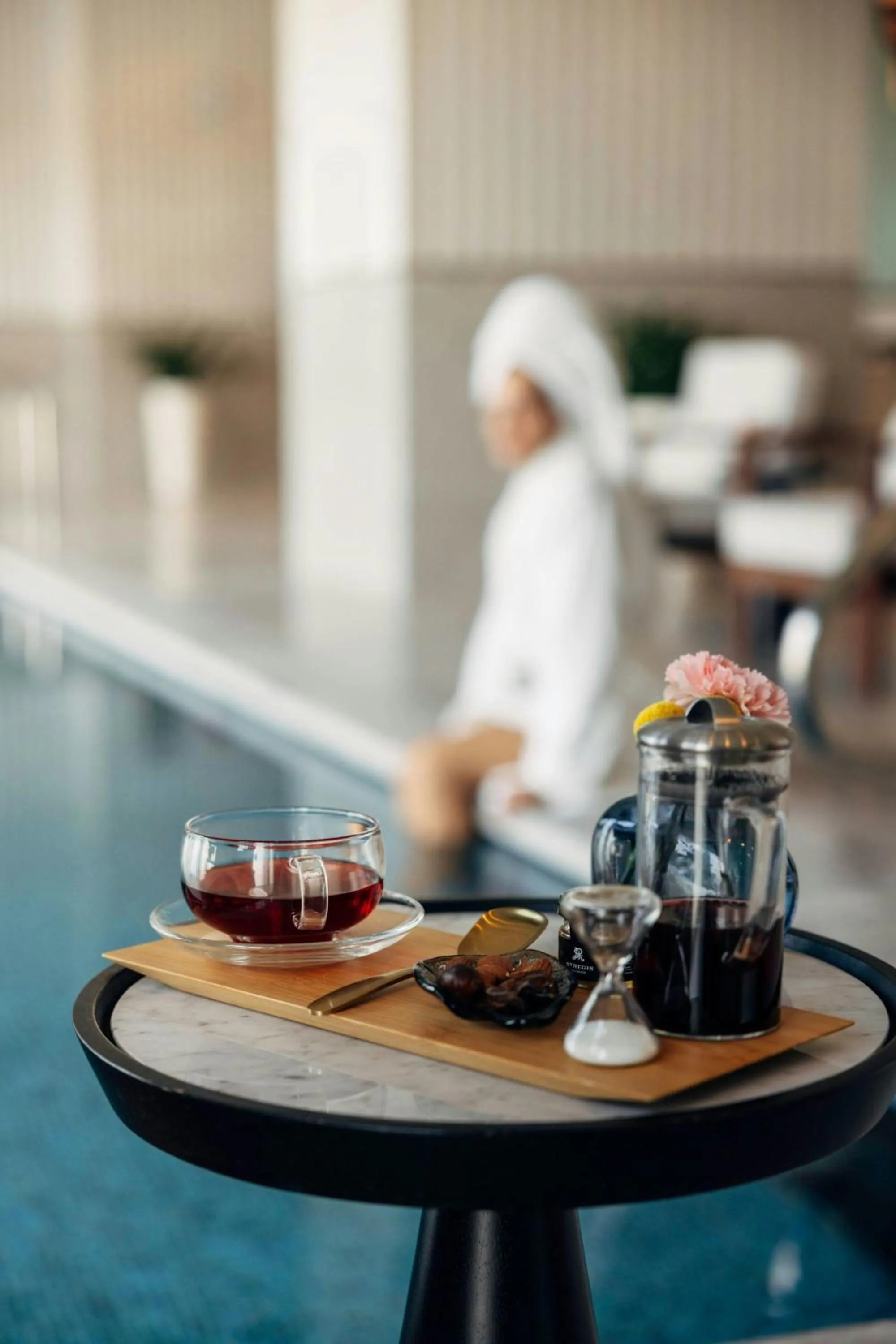 Swimming pool in The St. Regis Belgrade