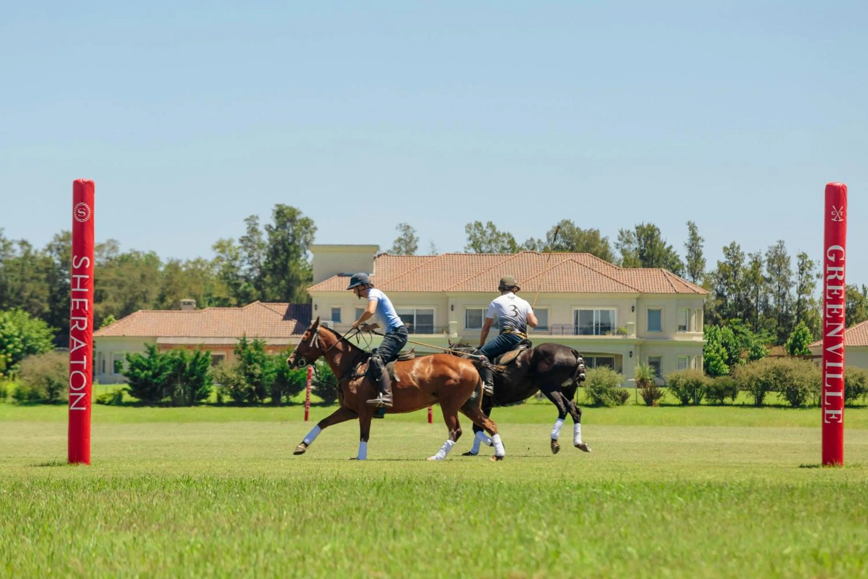 Property building in Sheraton Buenos Aires Greenville Polo & Resort