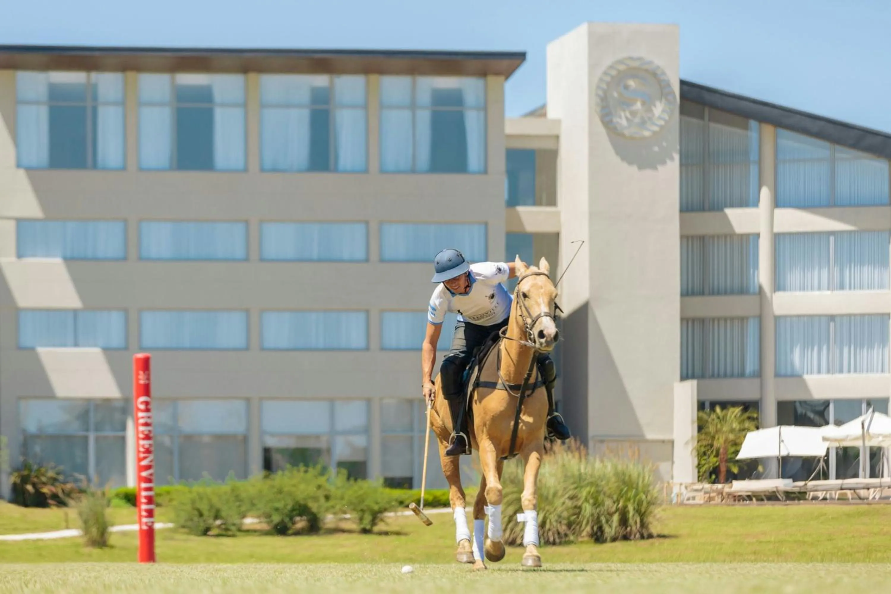 Property building in Sheraton Buenos Aires Greenville Polo & Resort