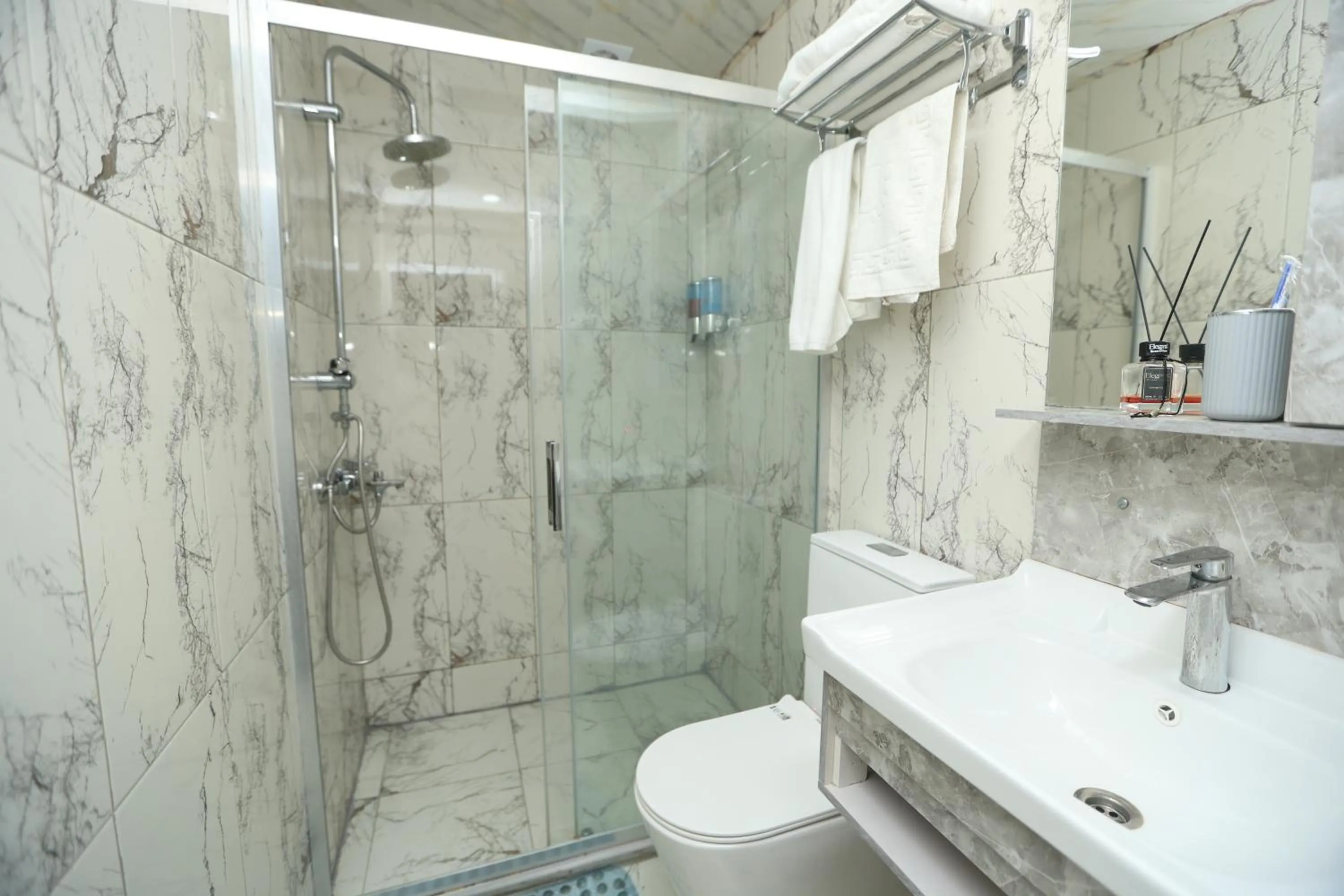 Shower in NH Nizami Hotel