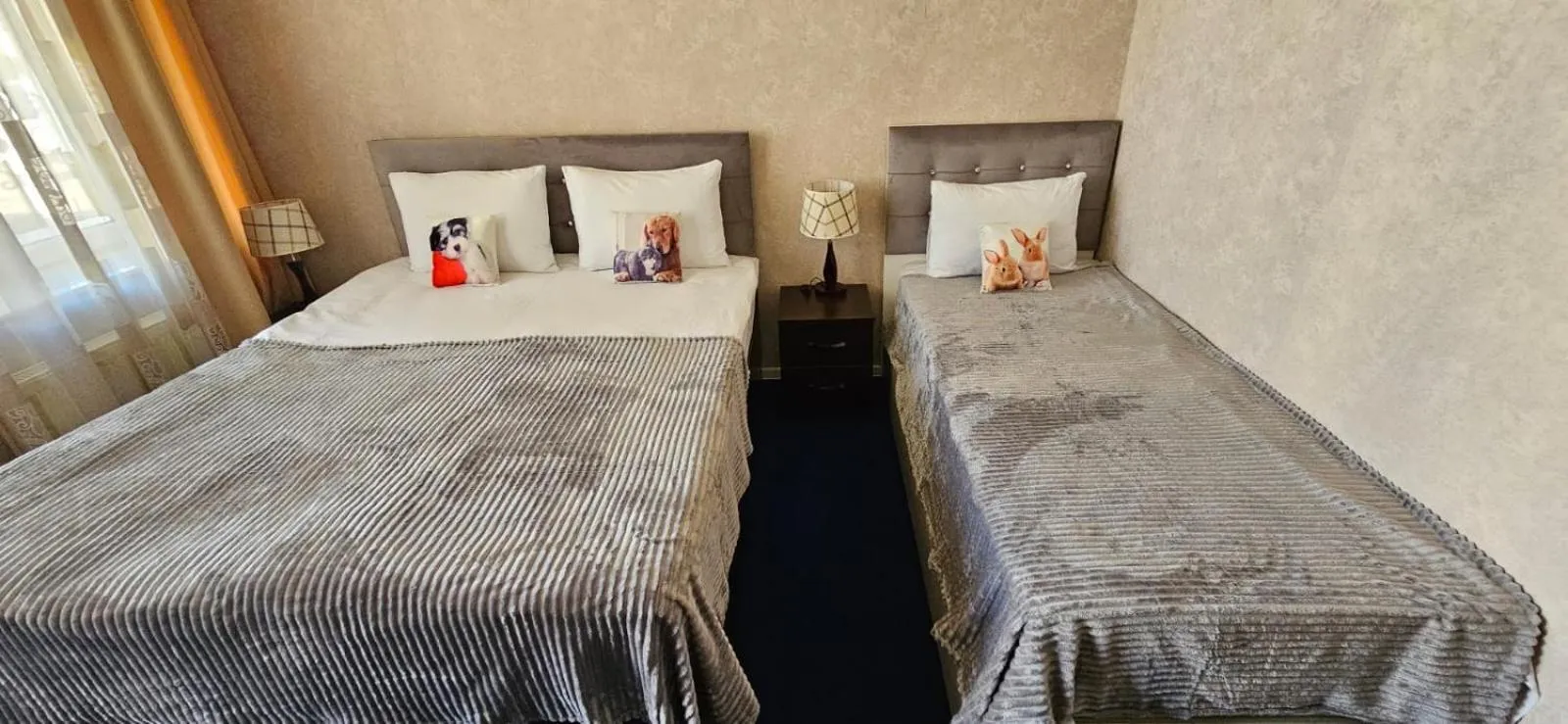 Bed in NH Nizami Hotel