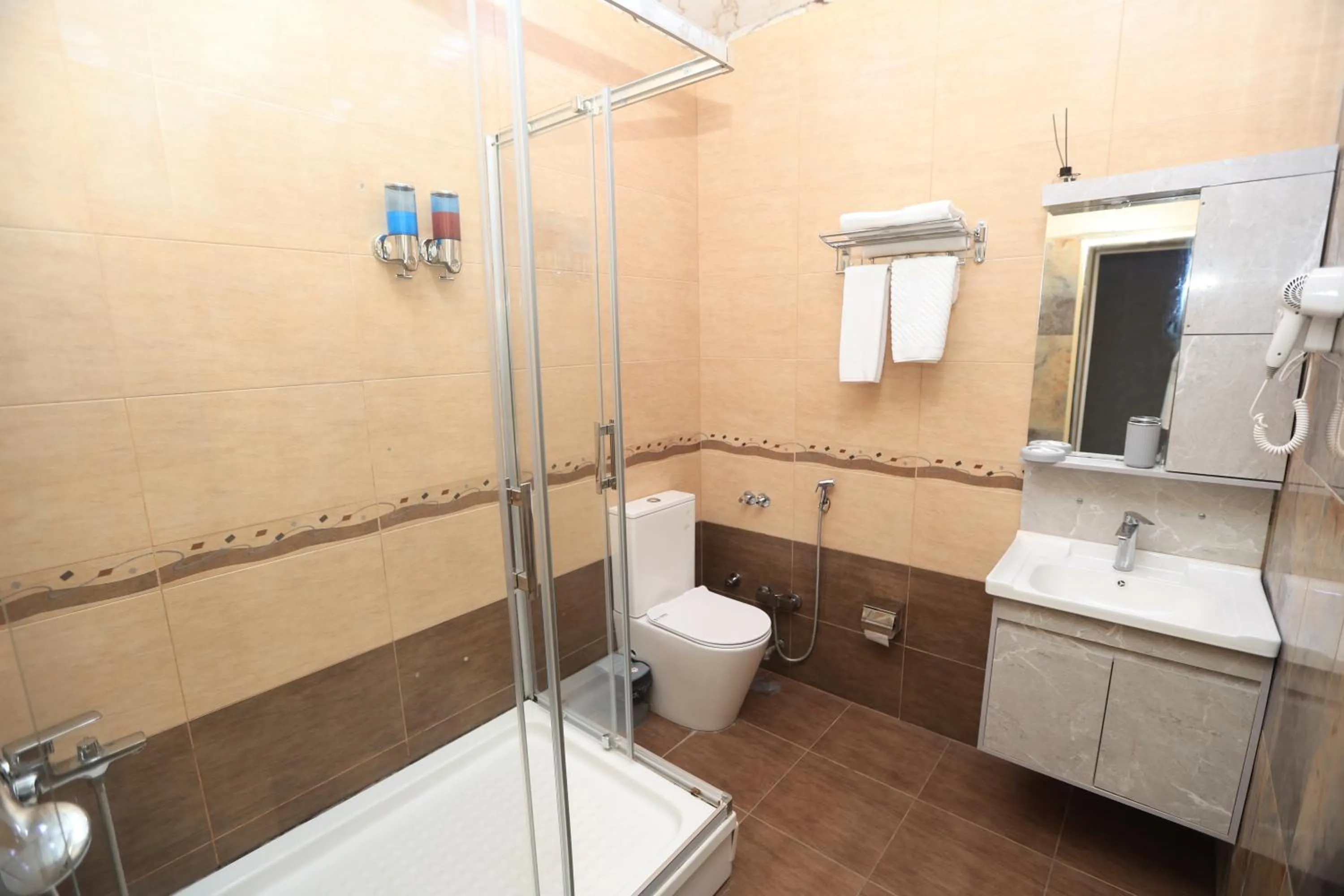 Shower in NH Nizami Hotel