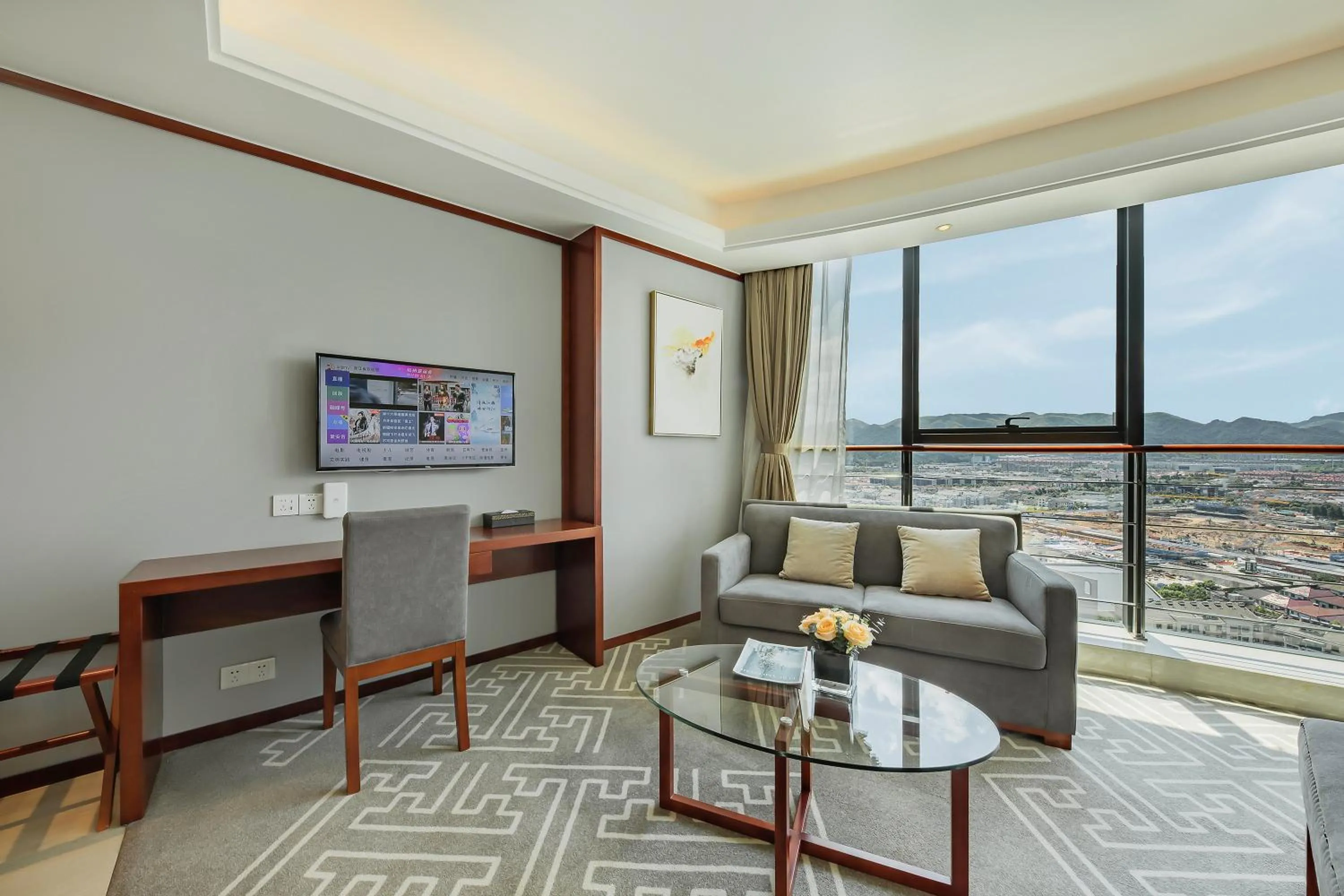 Photo of the whole room in Courtyard by Marriott Anji-Beside Zhebei Mall and Jiuzhou Mall,Live in downtown