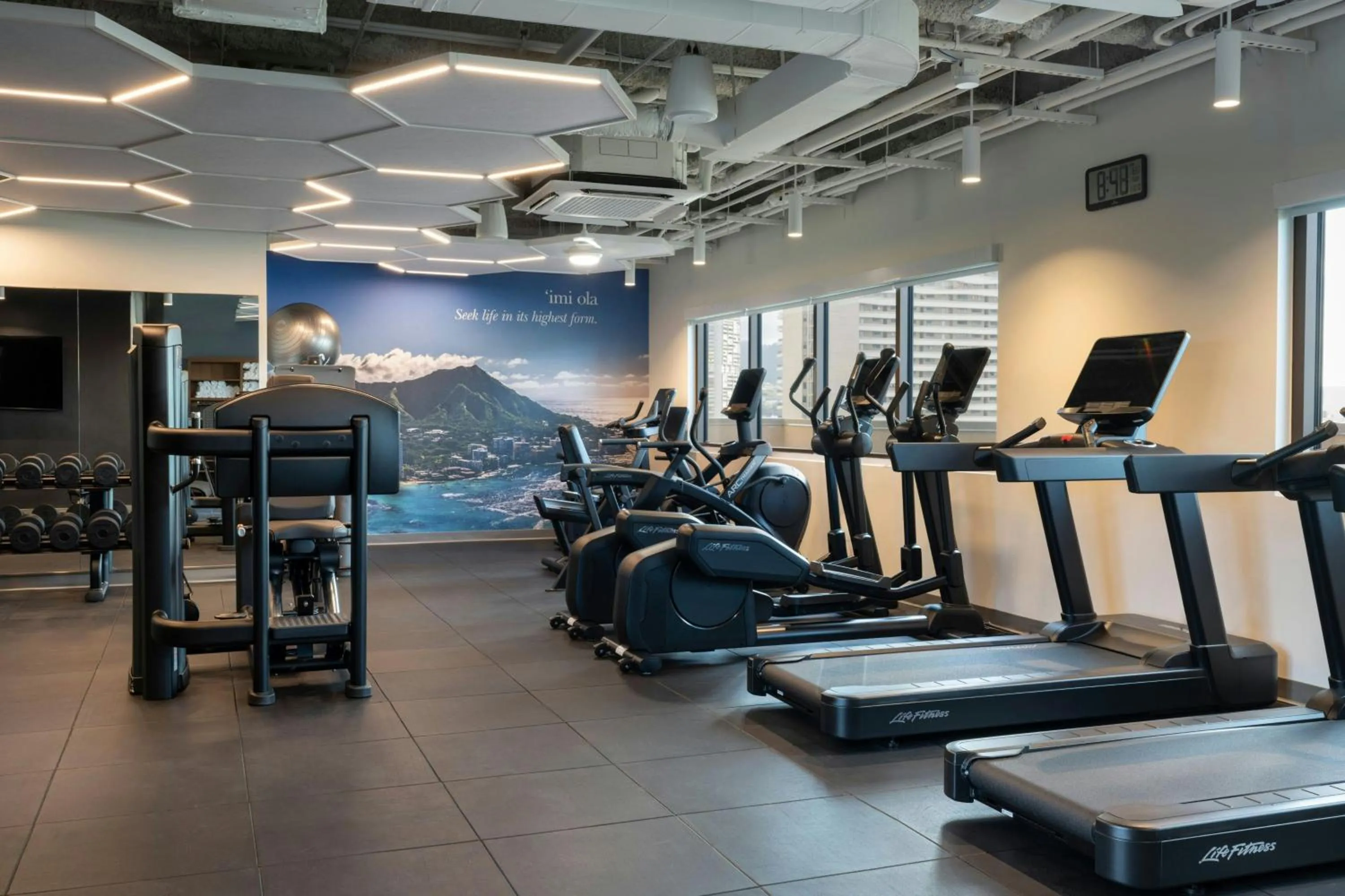 Fitness centre/facilities in Marriott Vacation Club, Waikiki