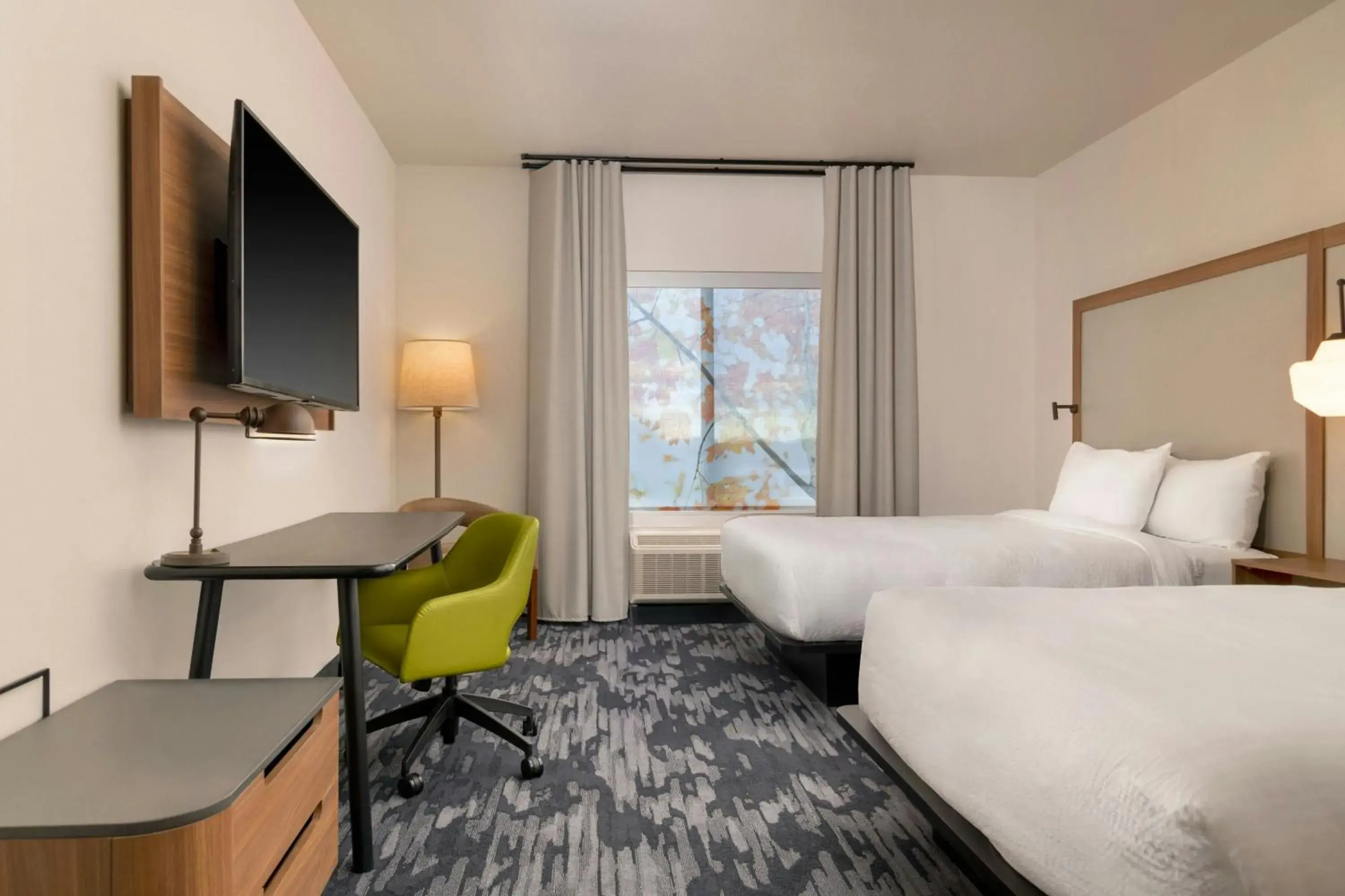Double Queen Room with Two Queen Beds in Fairfield by Marriott Inn & Suites Kansas City at The Legends Double Queen Room with Two Queen Beds in Fairfield by Marriott Inn & Suites Kansas City at The Legends