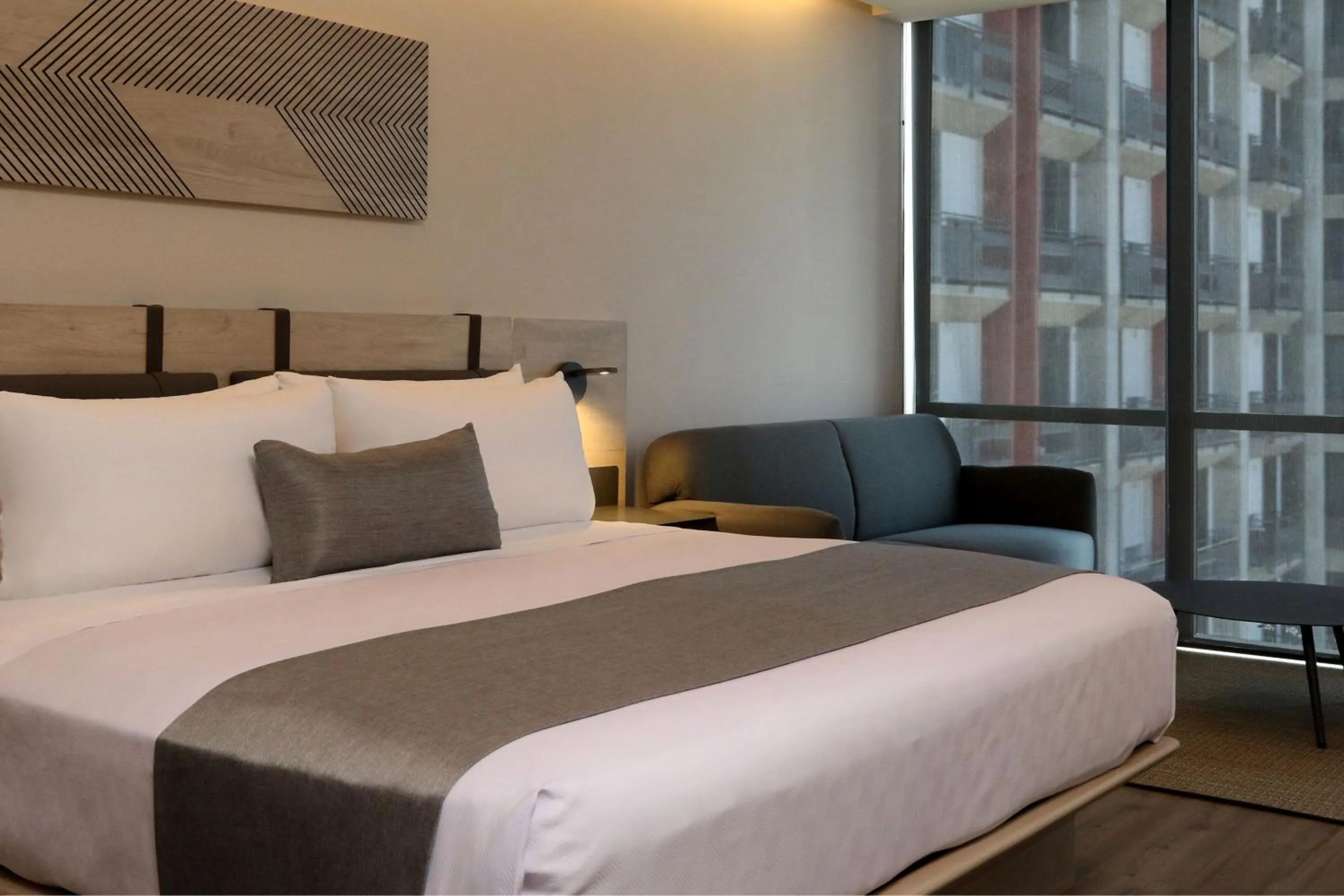 Photo of the whole room, Bed in City Express Plus by Marriott Monterrey Centro