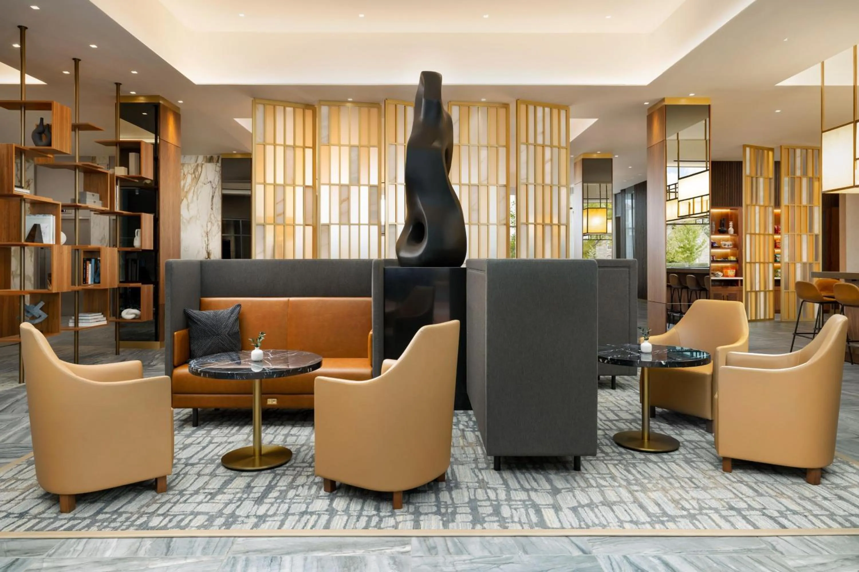 Lobby or reception in AC Hotel by Marriott Newtown Square