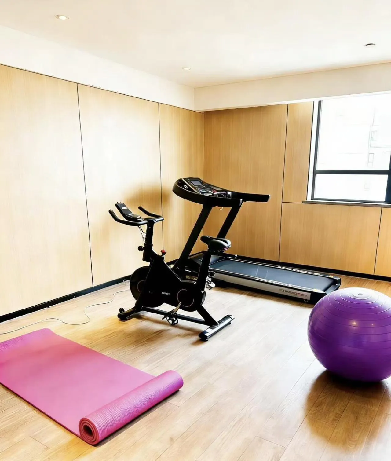 Fitness centre/facilities in Echarm Hotel - Jingmen Yintai City Jingchu Institute of Technology