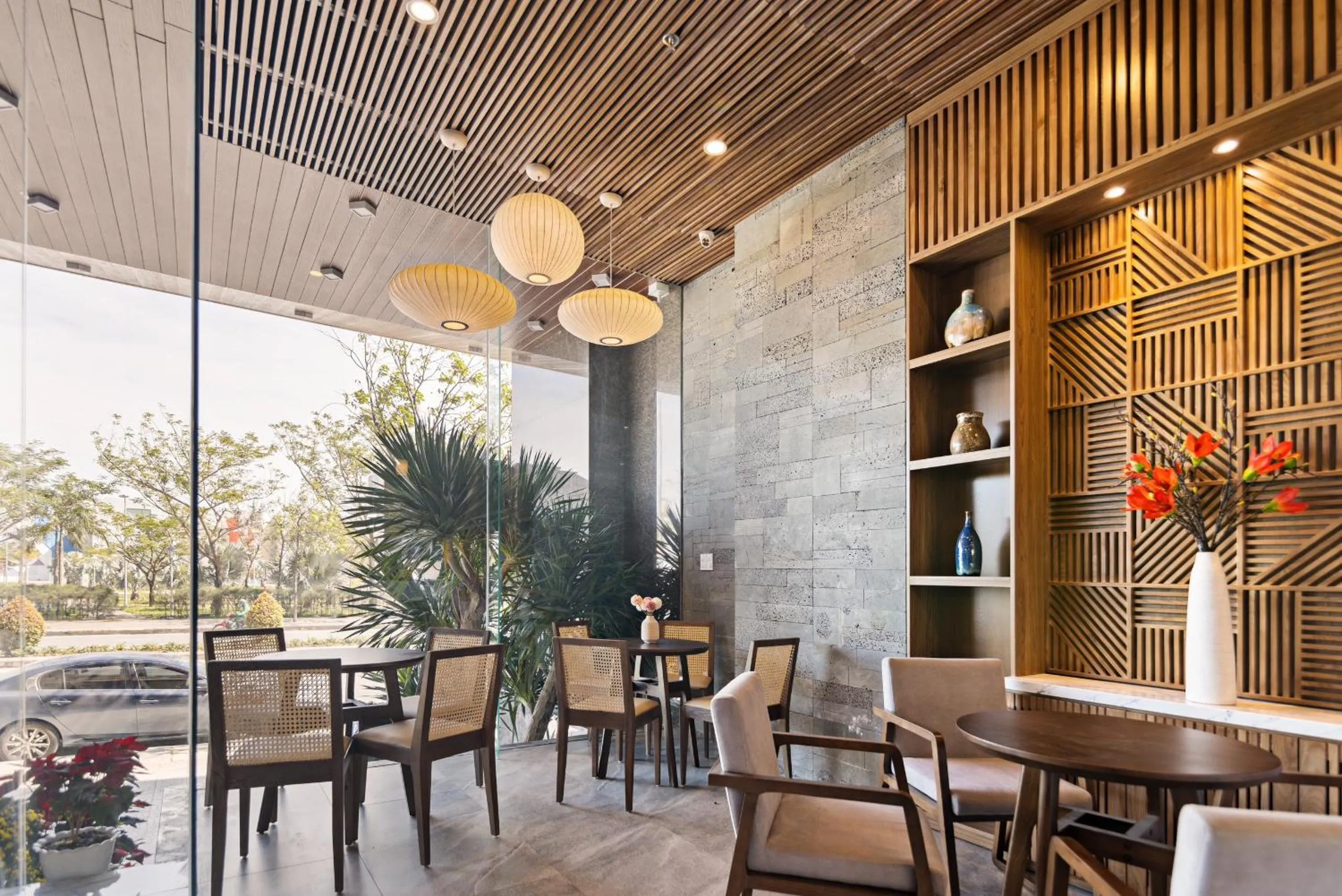 Seating area in Hoàng Thịnh Hotel & Apartment Danang