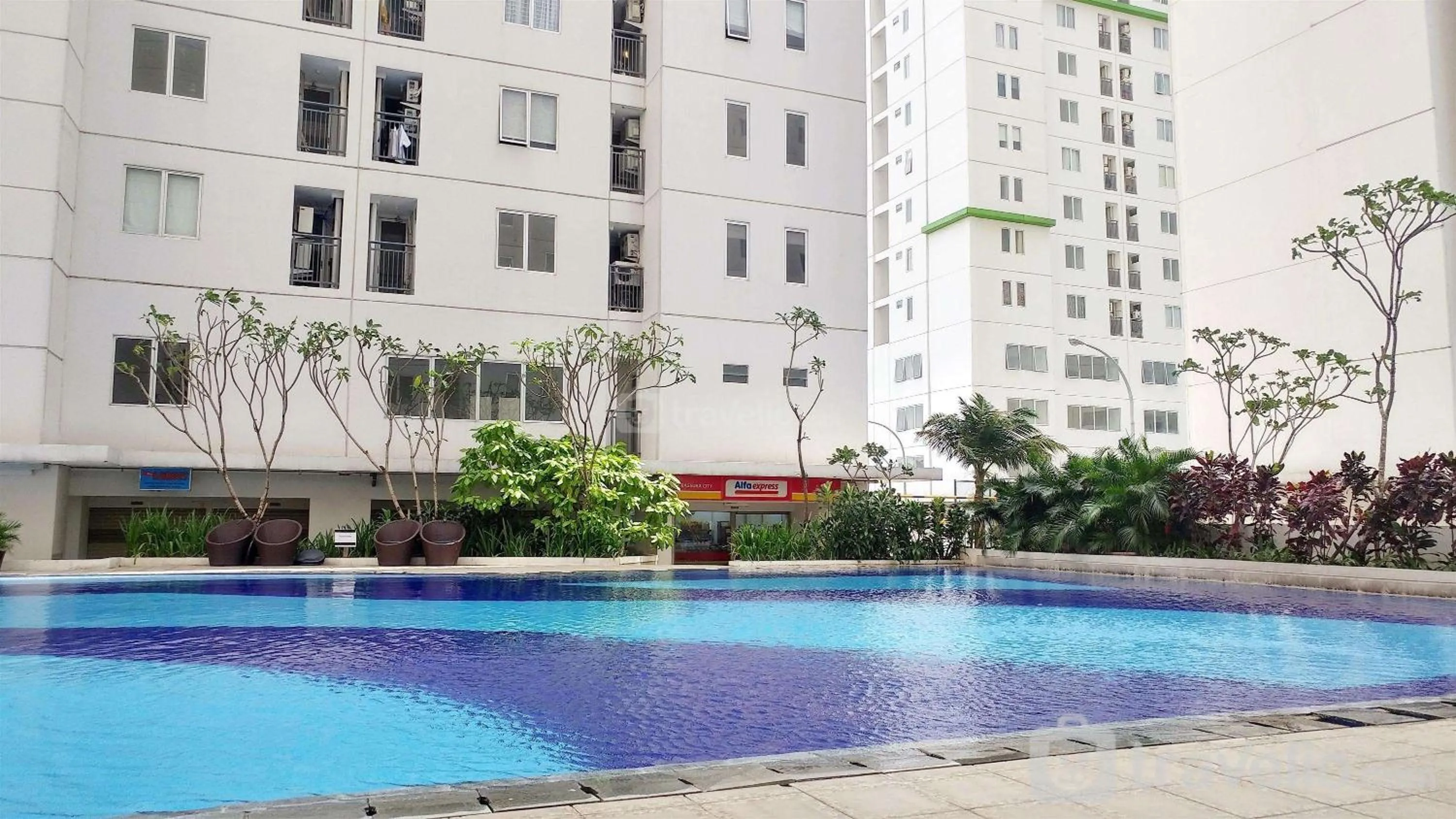 Property building in Best Startegic 2BR at Bassura Apartment By Travelio