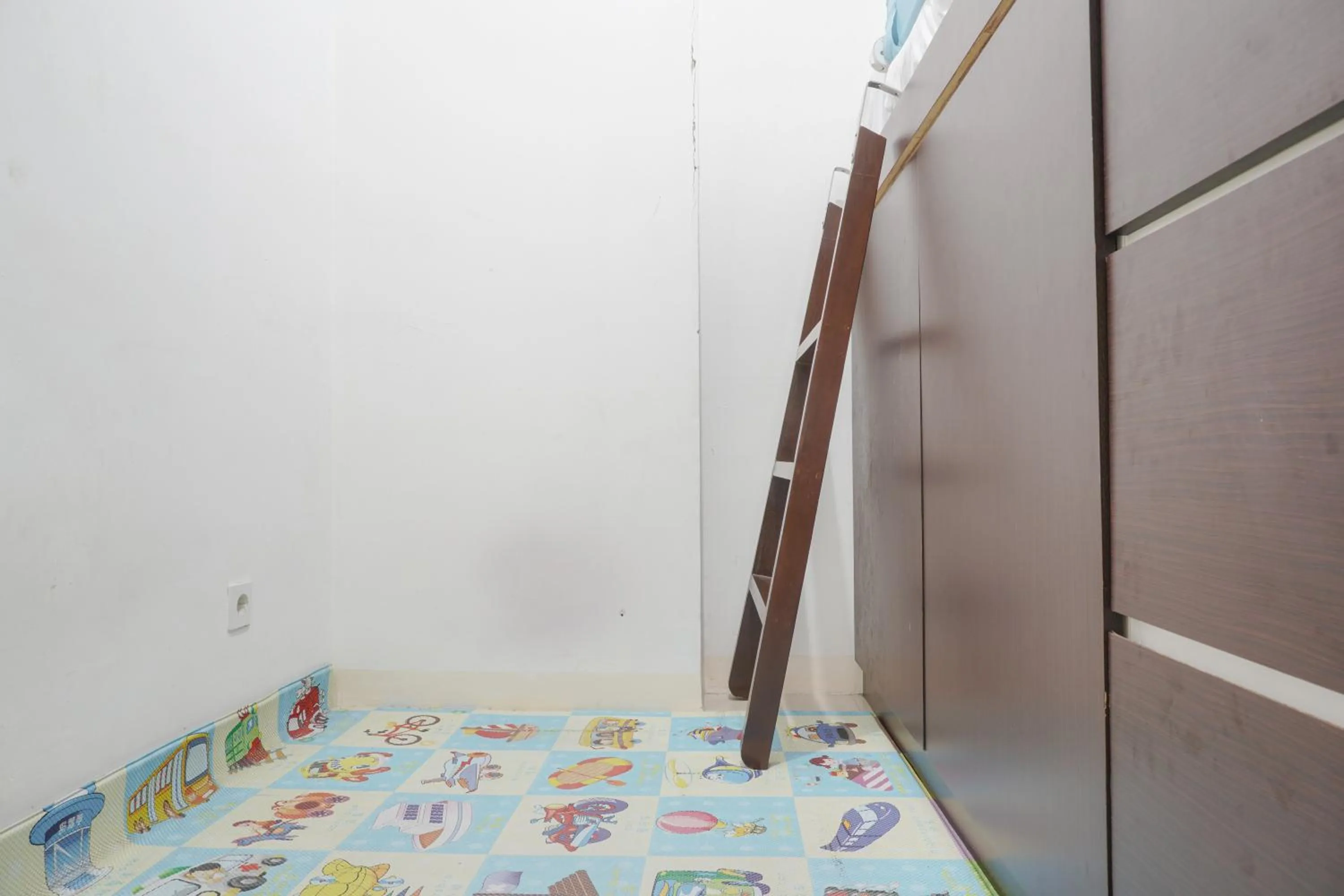 Bed in Best Startegic 2BR at Bassura Apartment By Travelio