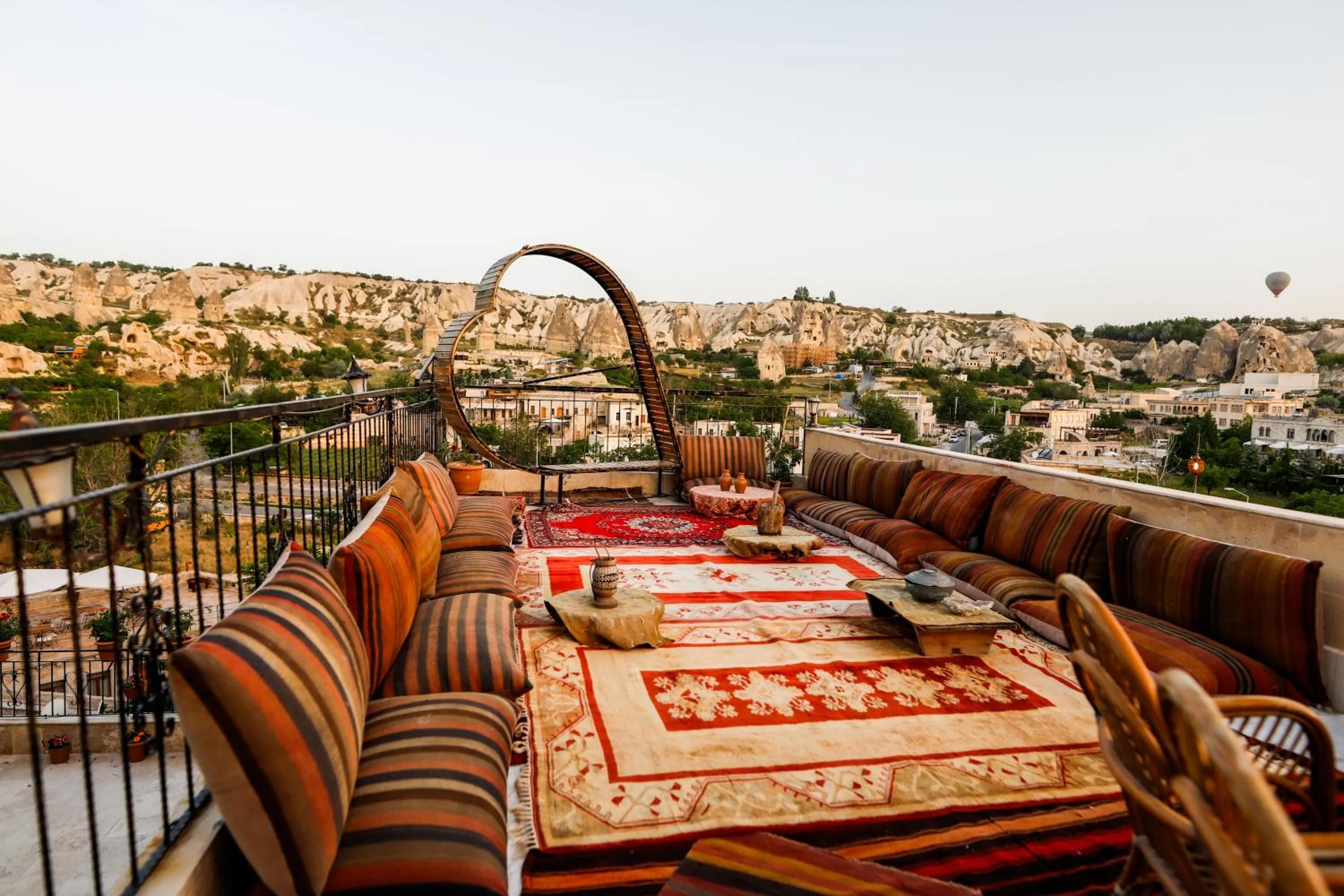 Balcony/Terrace in Güven Cave Hotel