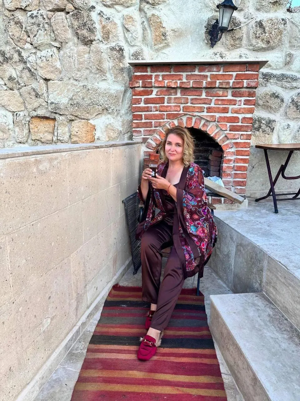 Balcony/Terrace in Güven Cave Hotel