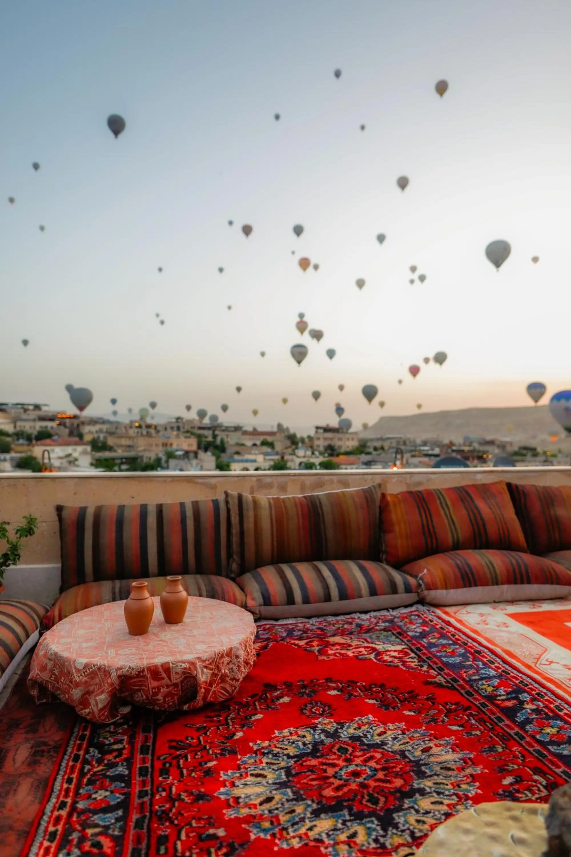 Balcony/Terrace in Güven Cave Hotel