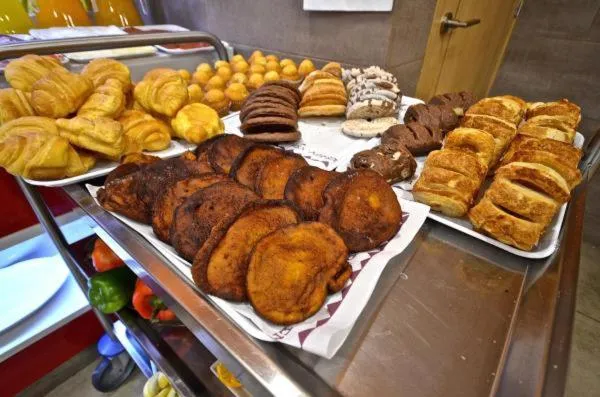 Breakfast in Hotel Puerto Canteras