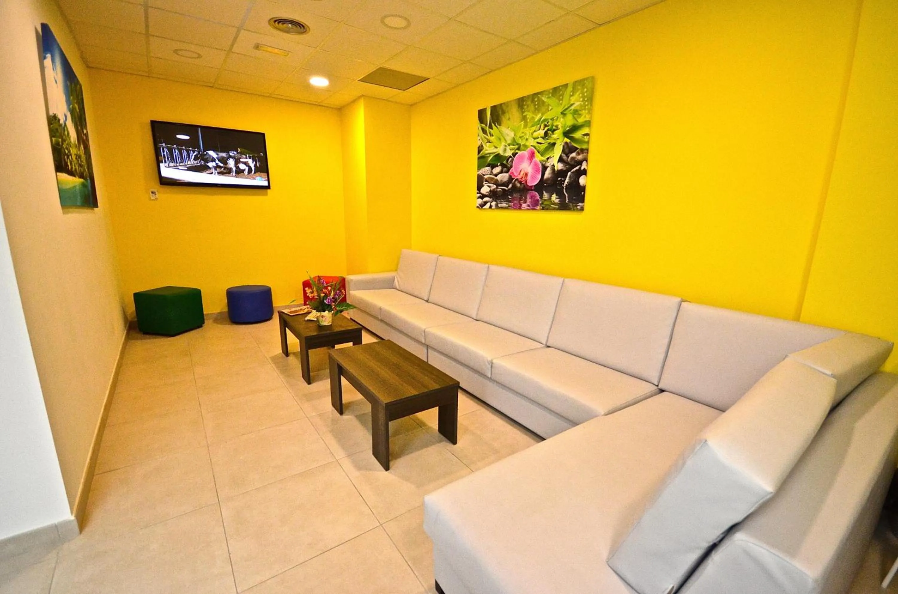 Communal lounge/ TV room in Hotel Puerto Canteras