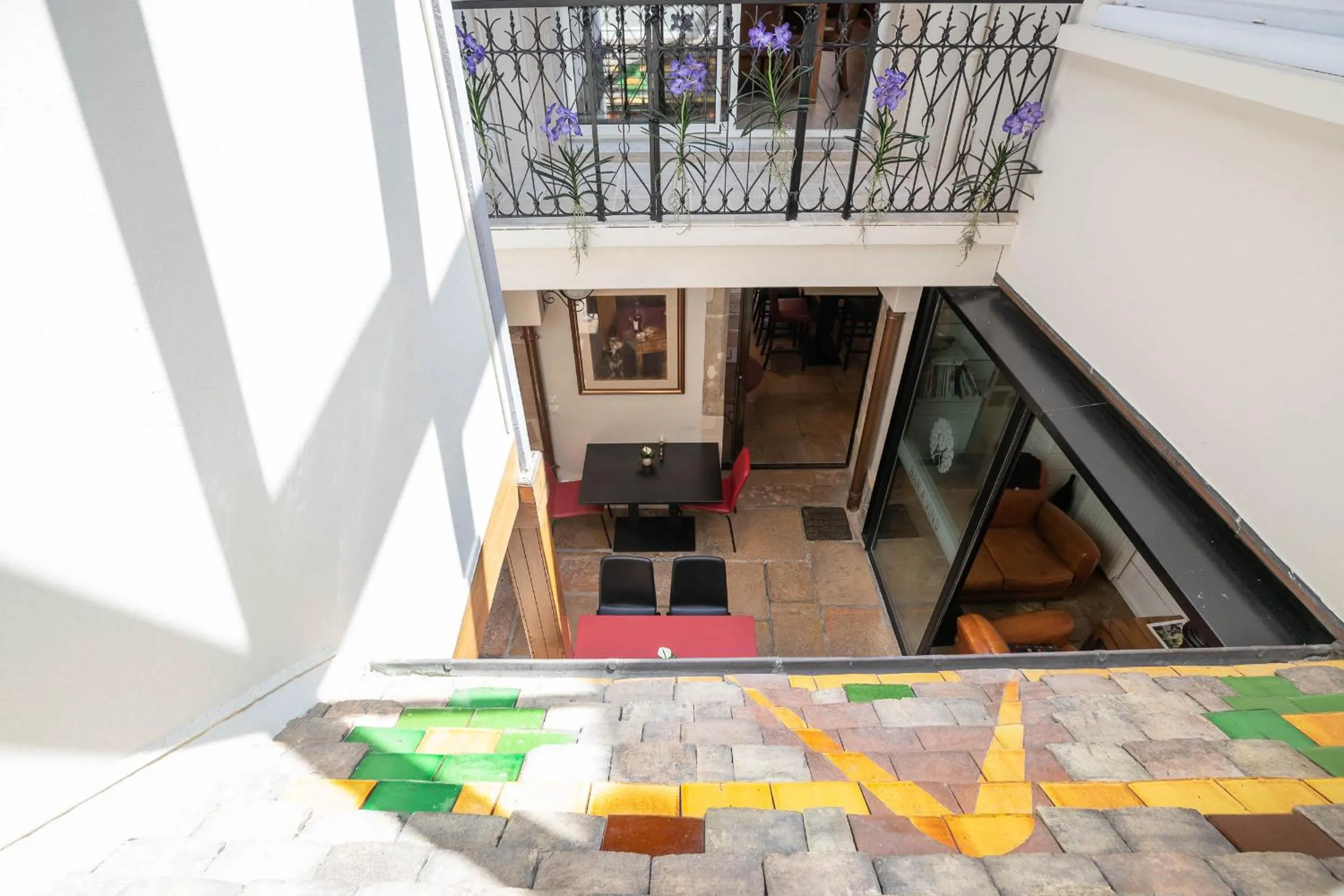 Lobby or reception in La Maison de Maurice