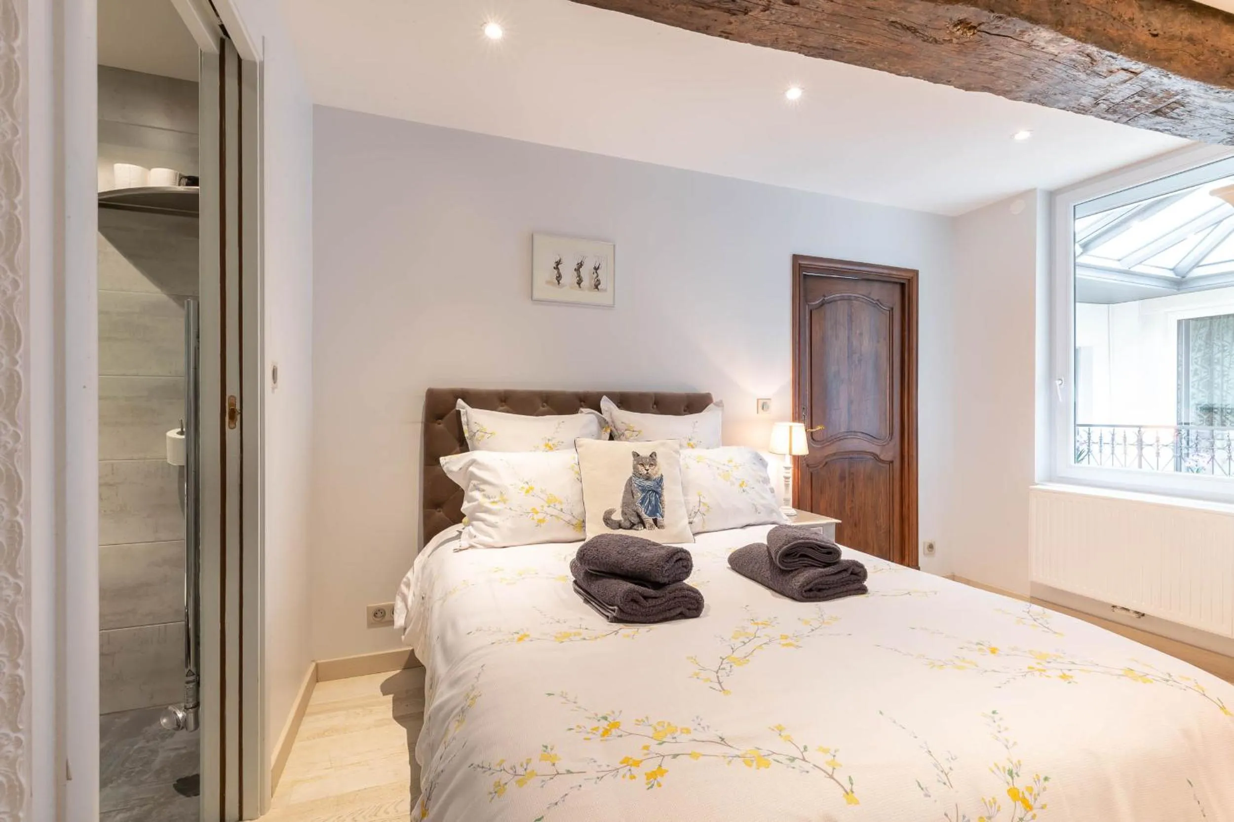 Bedroom, Bed in La Maison de Maurice