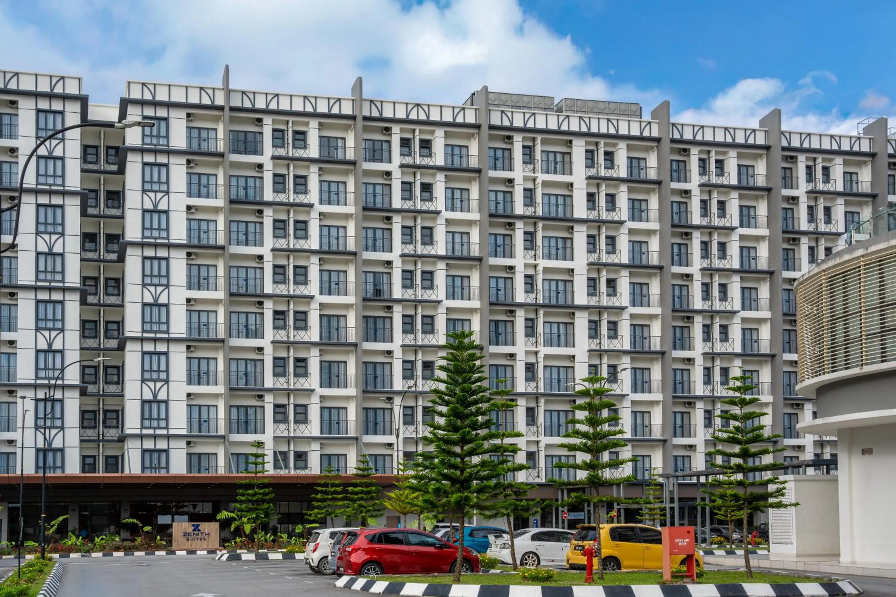 Property building in Zenith Suites Cameron