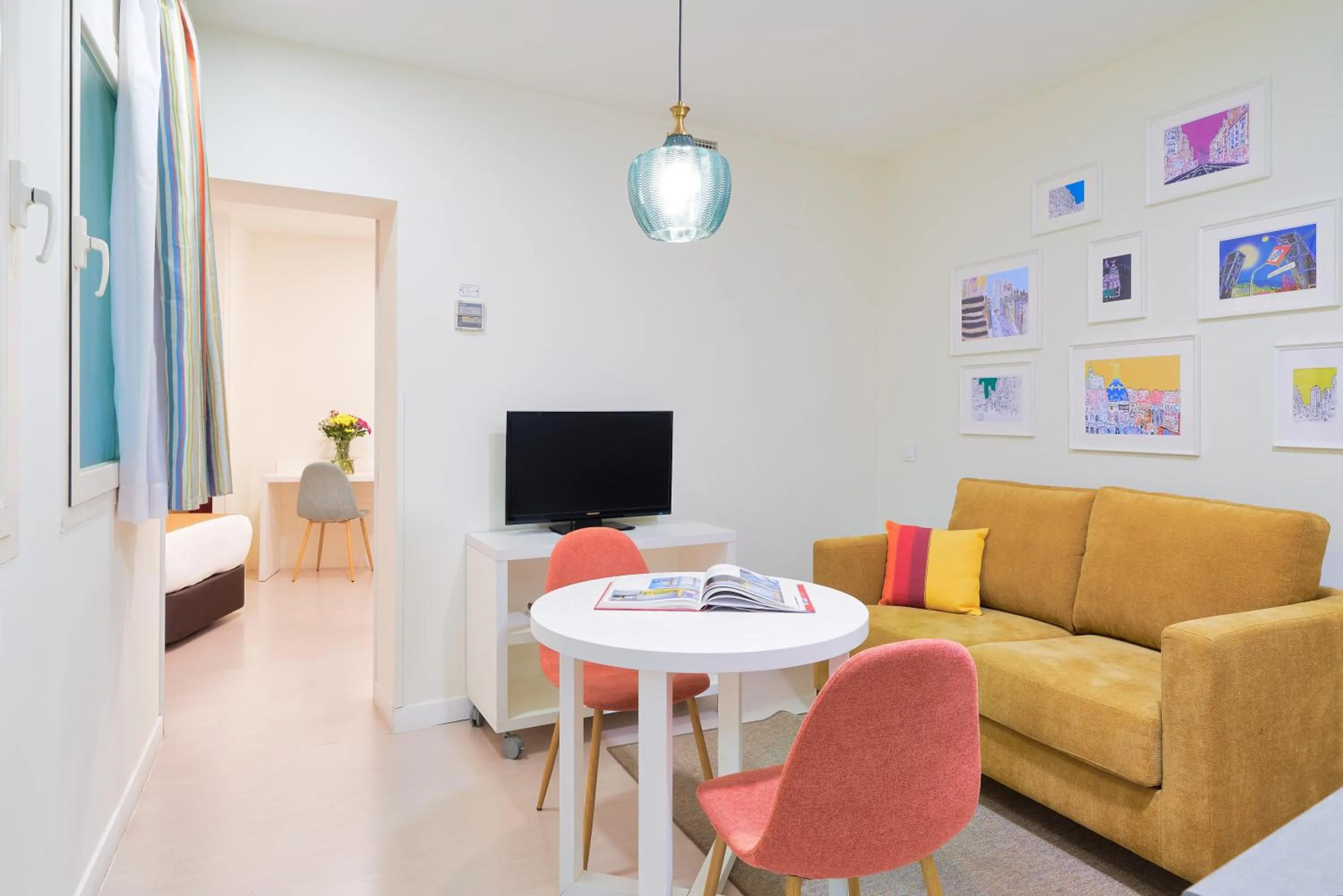 Living room in Blume Cruz Suites