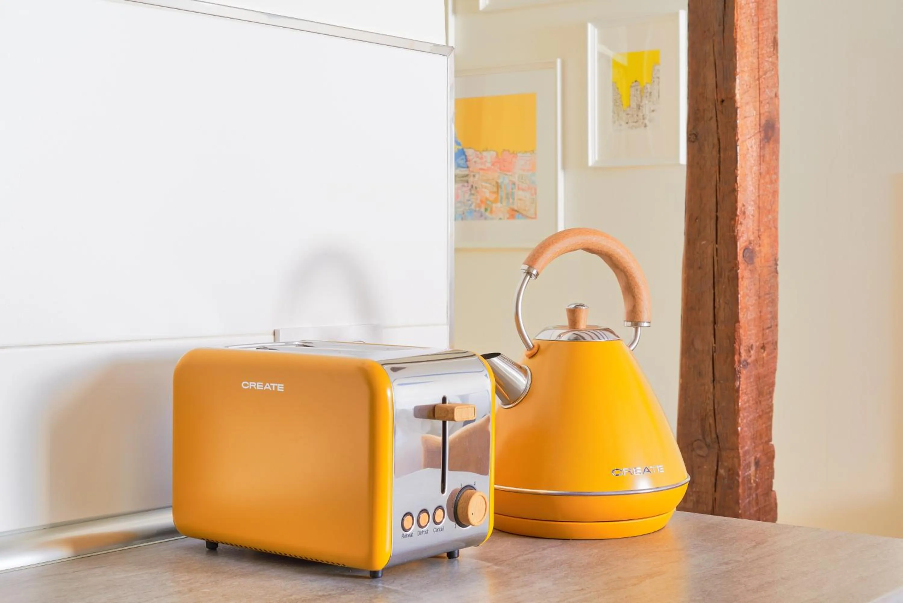 Seating area in Blume Cruz Suites