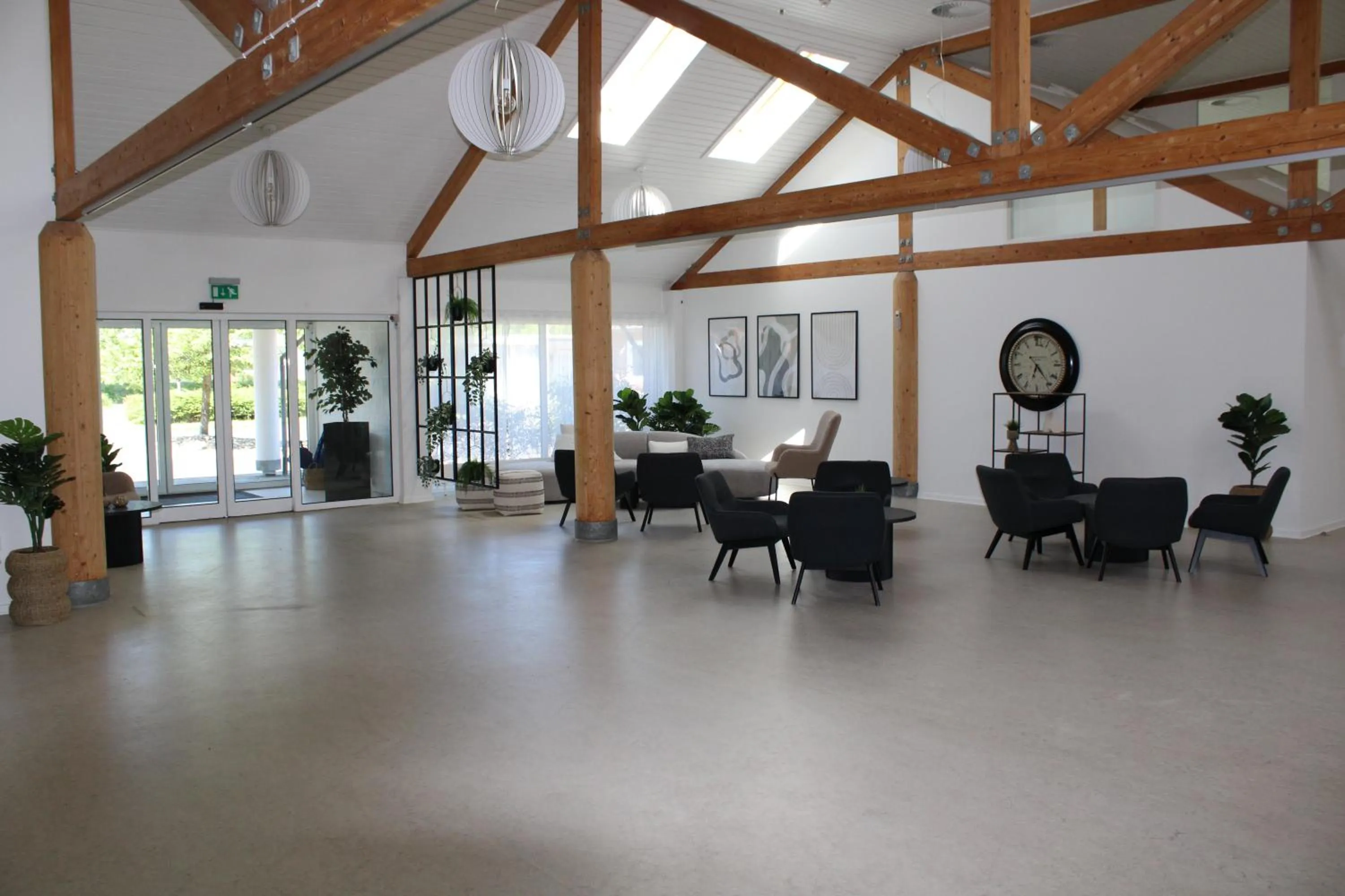 Communal lounge/ TV room in Hotel Traneparken