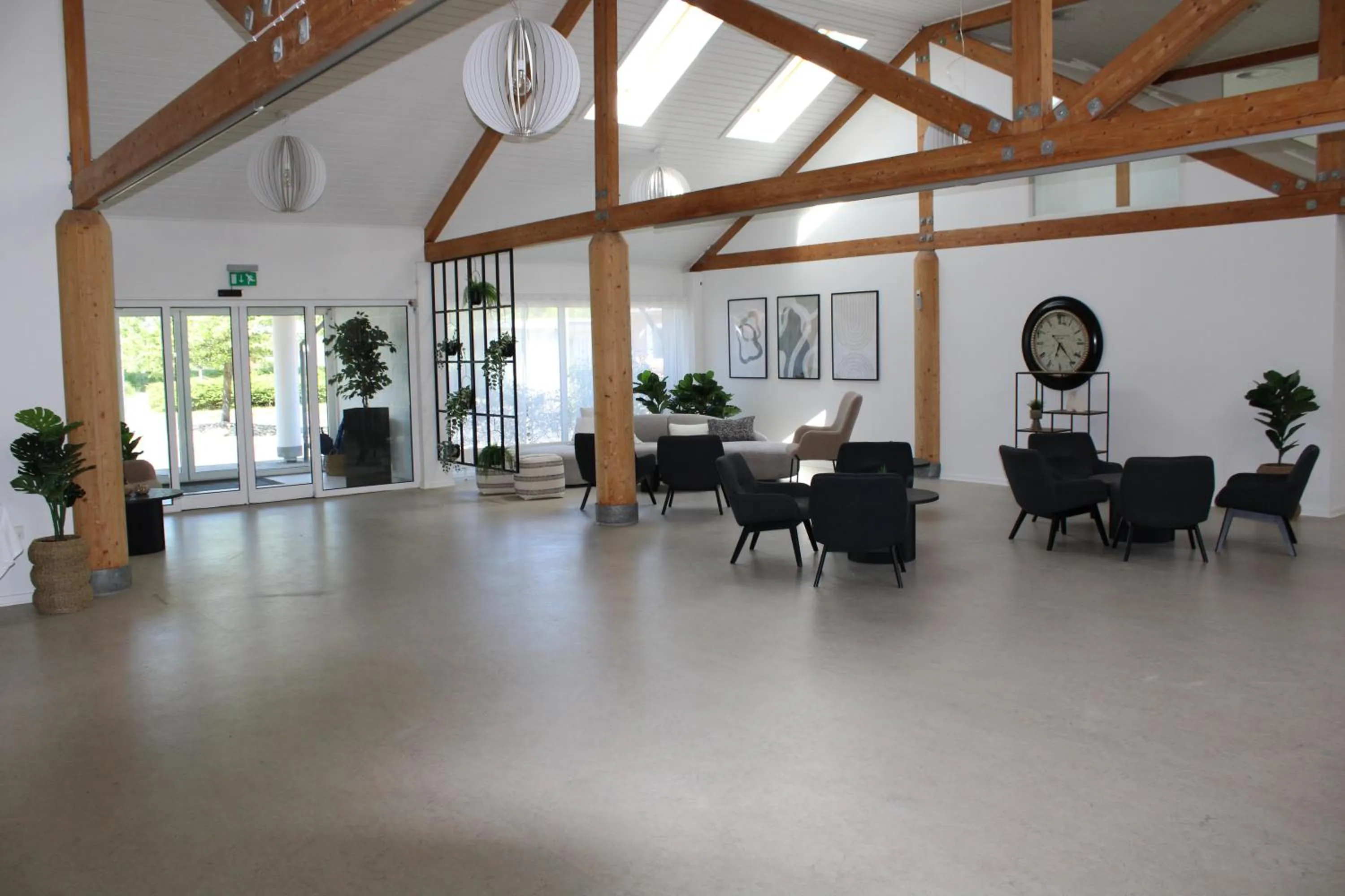 Communal lounge/ TV room in Hotel Traneparken