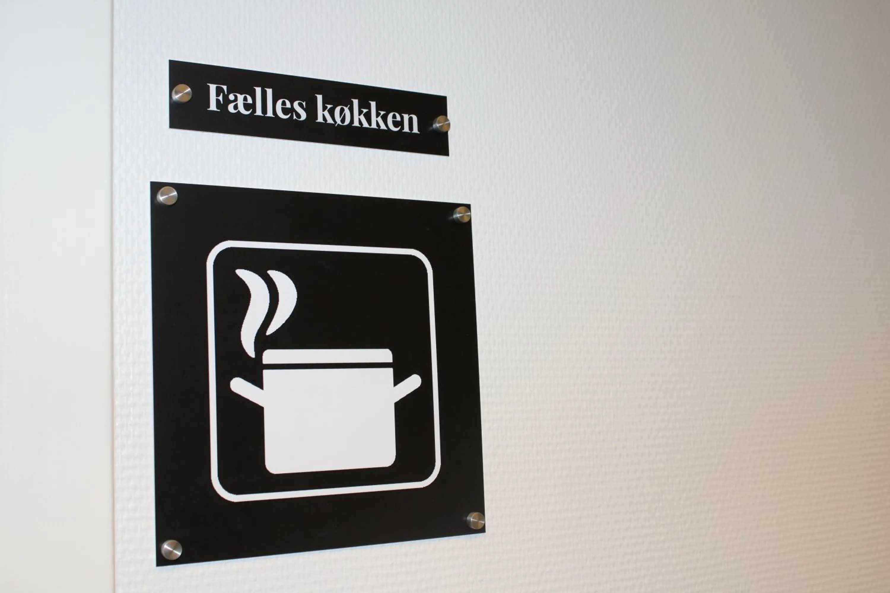 Kitchen or kitchenette in Hotel Traneparken