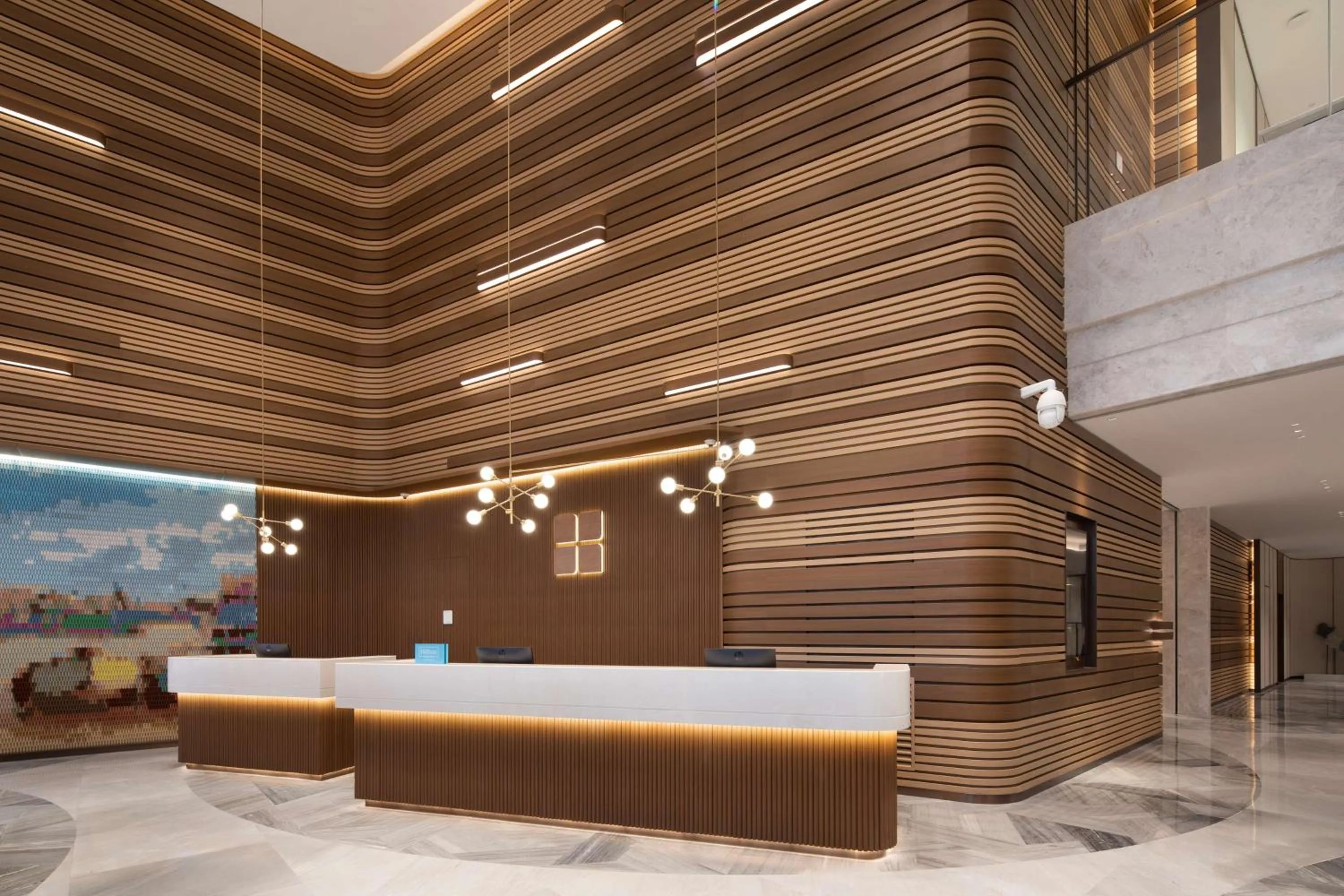 Lobby or reception in Hilton Garden Inn Beihai Jiafu