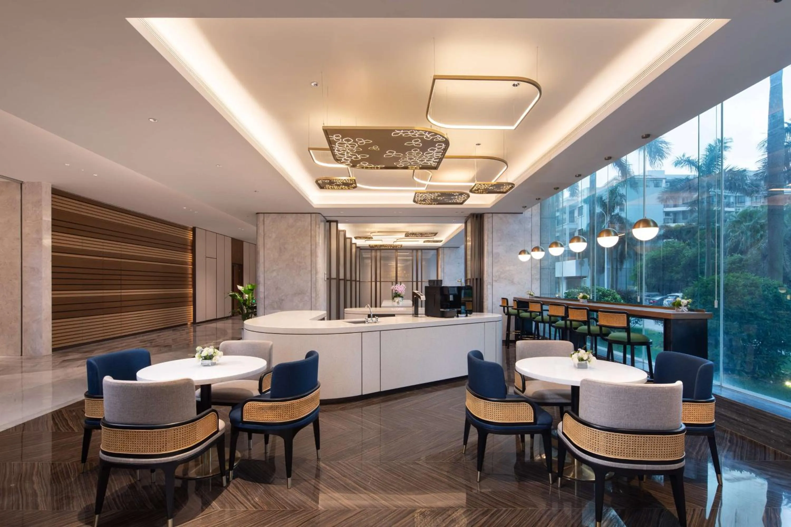 Lobby or reception in Hilton Garden Inn Beihai Jiafu