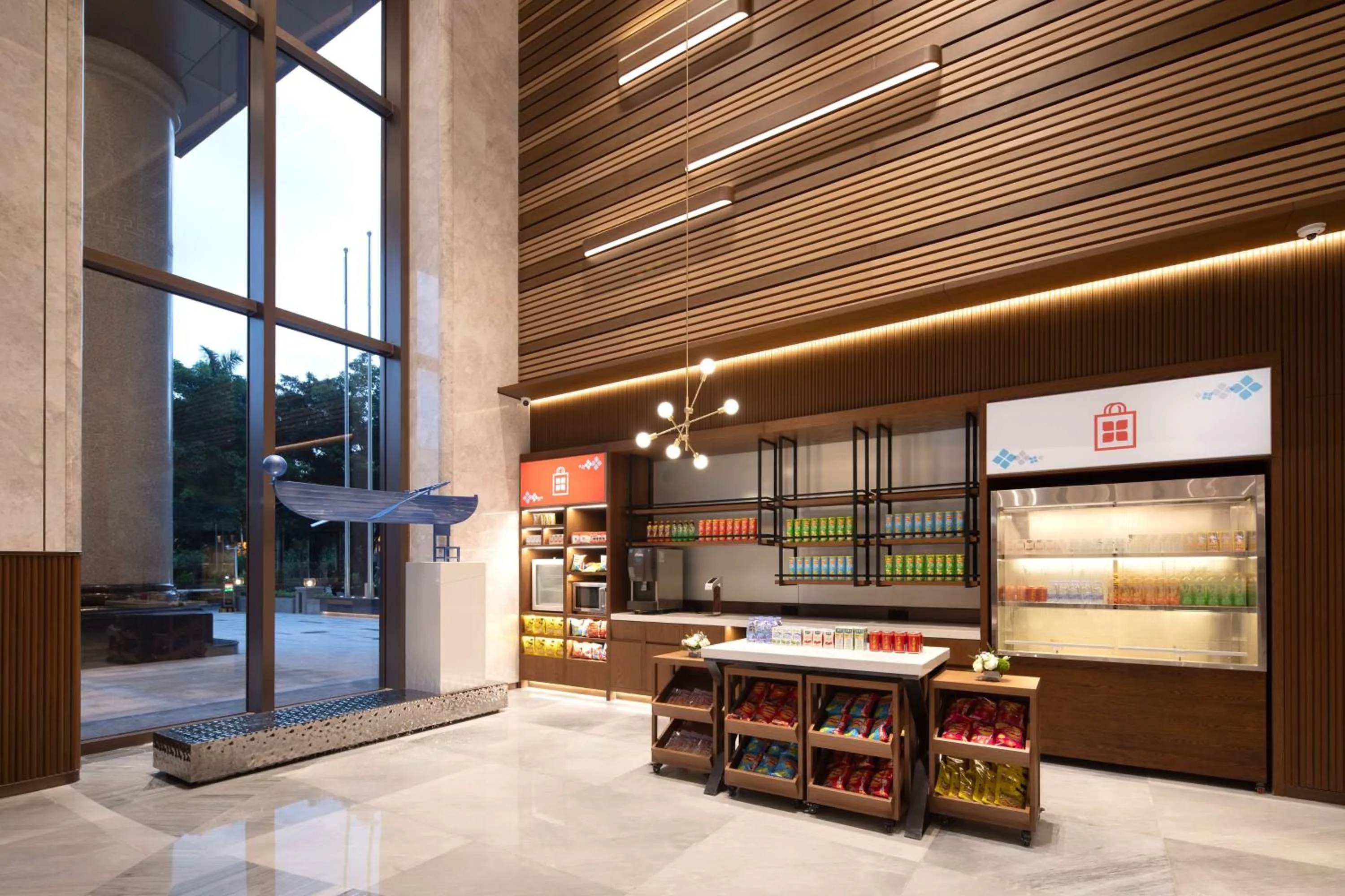 Restaurant/places to eat in Hilton Garden Inn Beihai Jiafu