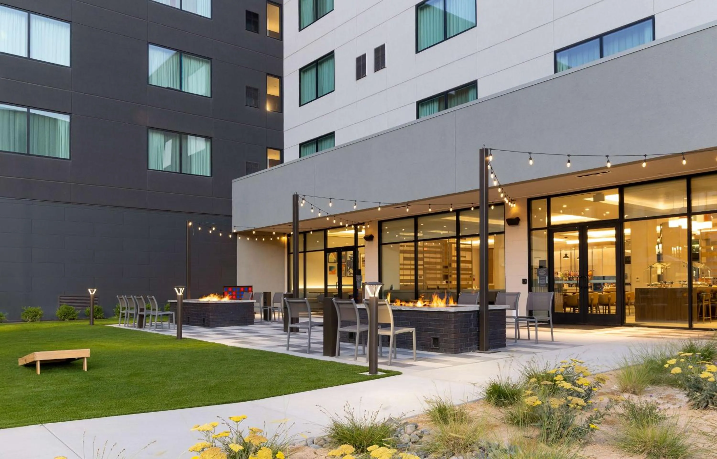 Patio in Homewood Suites by Hilton Cypress Orange County