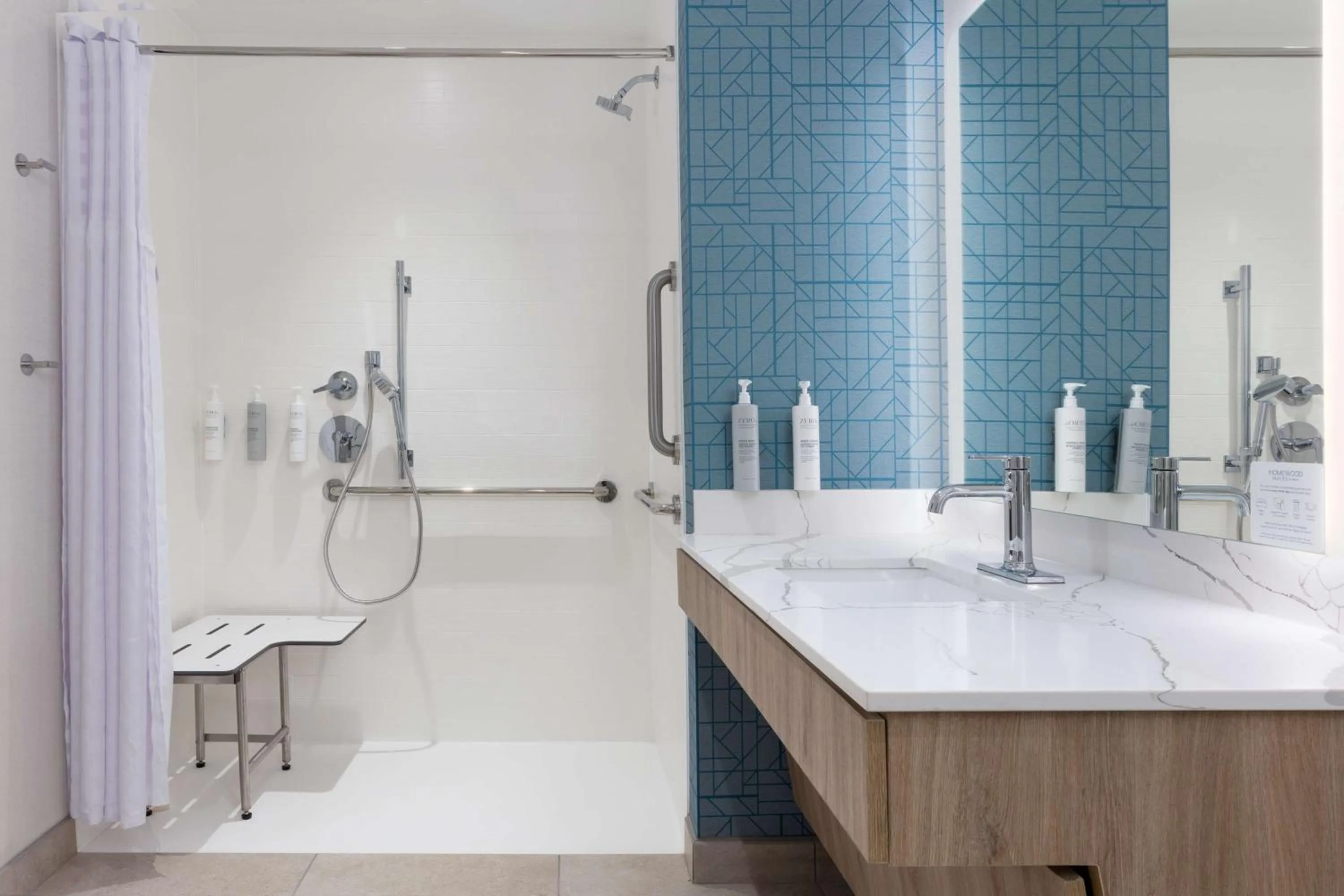 Bathroom in Homewood Suites by Hilton Cypress Orange County